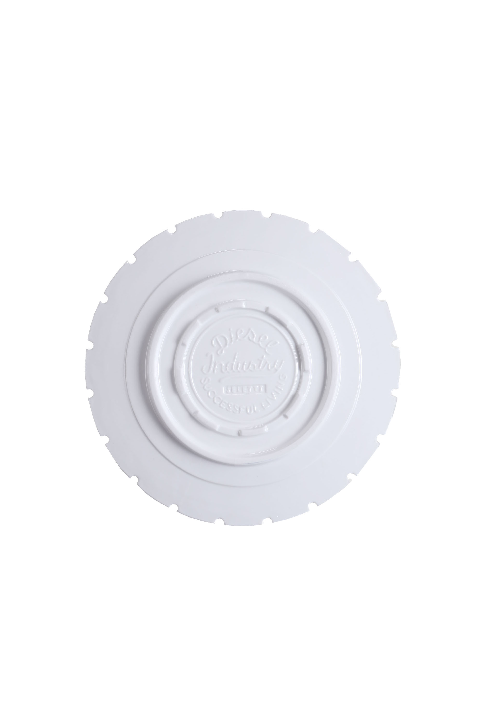 Diesel - 10993 MACHINE COLLEC, Unisex's Porcelain dinner plate in White - 2