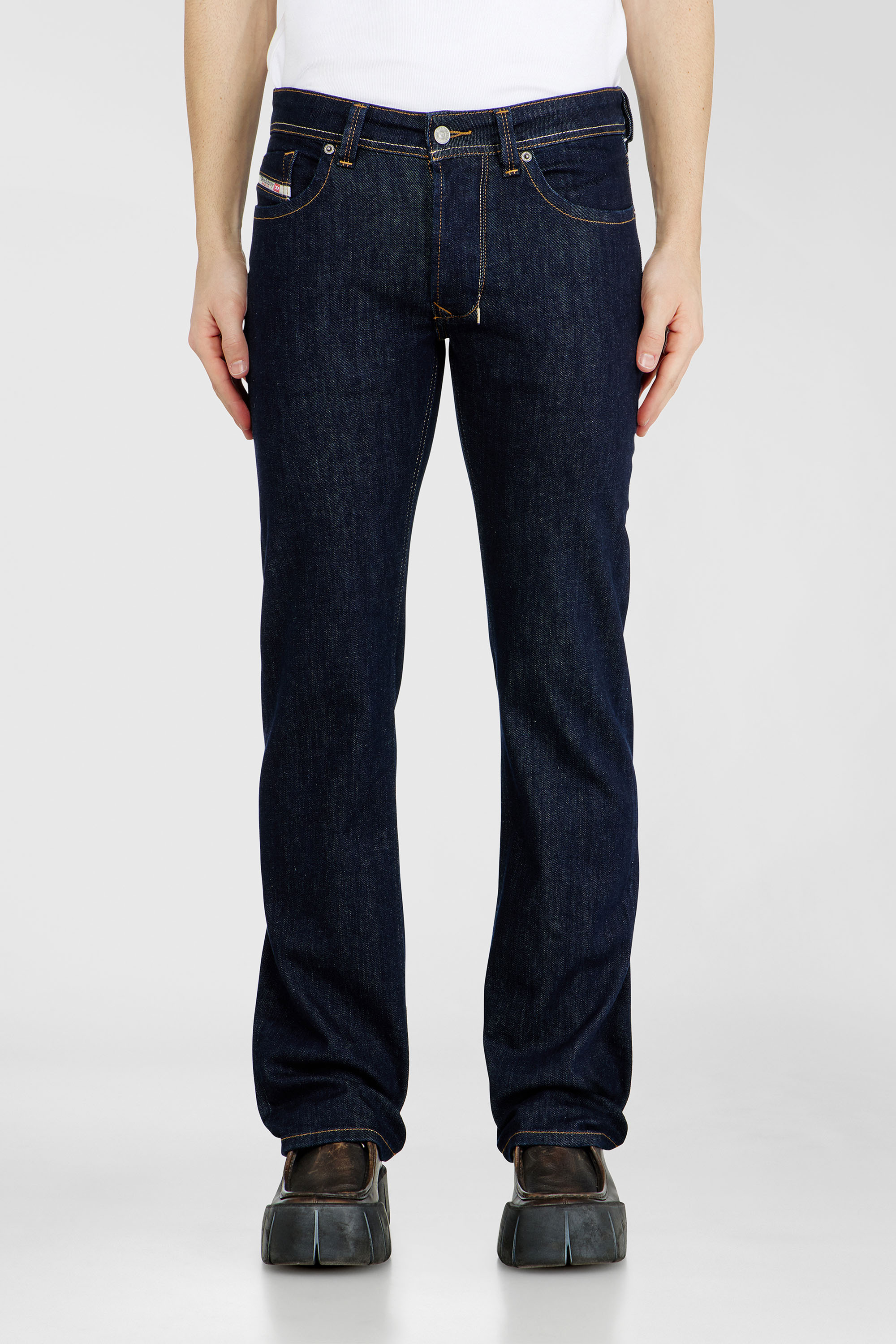 Diesel - Man's Regular Jeans 1985 Larkee 0DBEJ, Dark Blue - 1