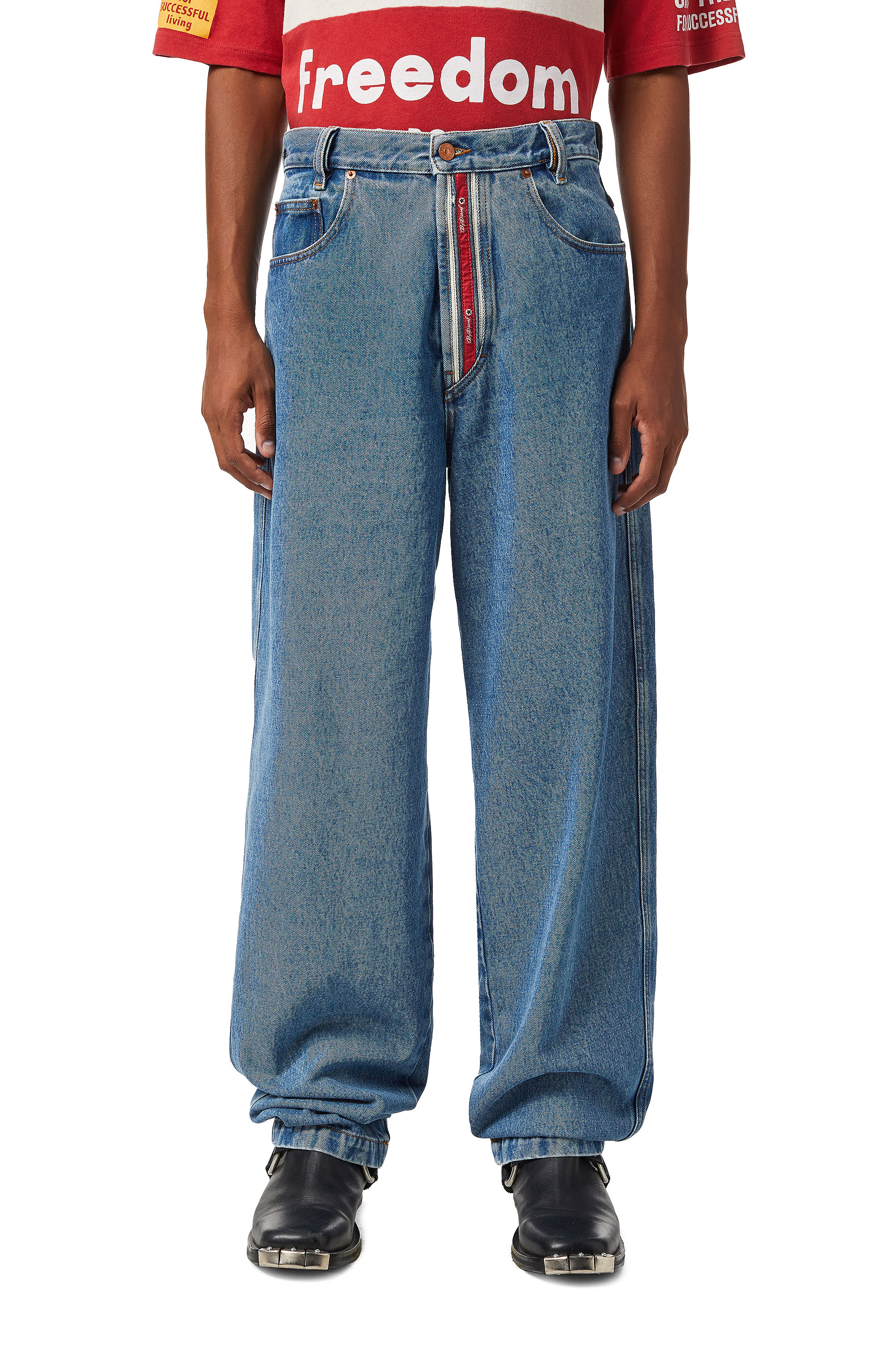 DXD-2P1 0EHAP, Medium blue - Jeans