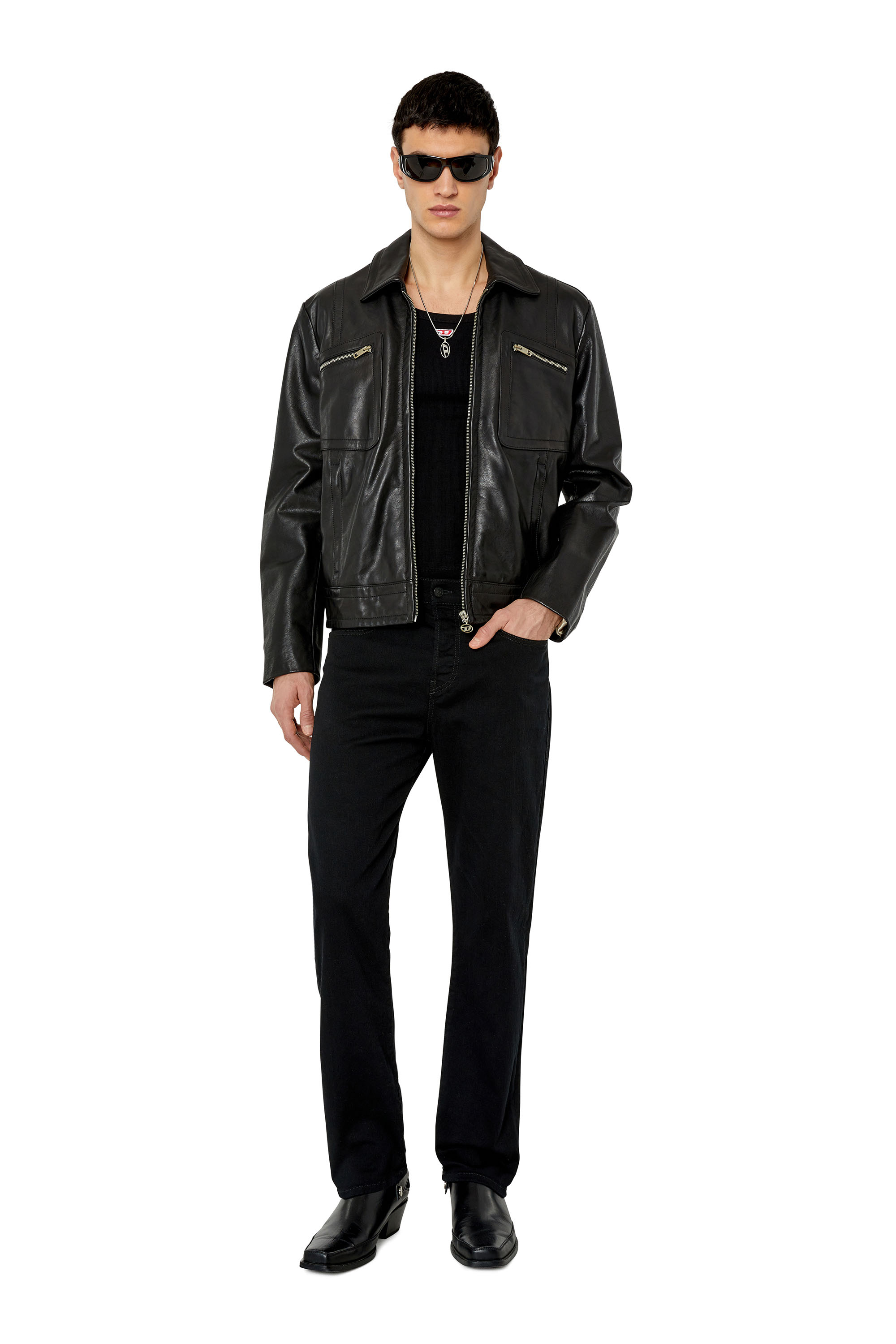 Diesel - Straight Jeans 2020 D-Viker 069YP, Black/Dark grey - Image 1