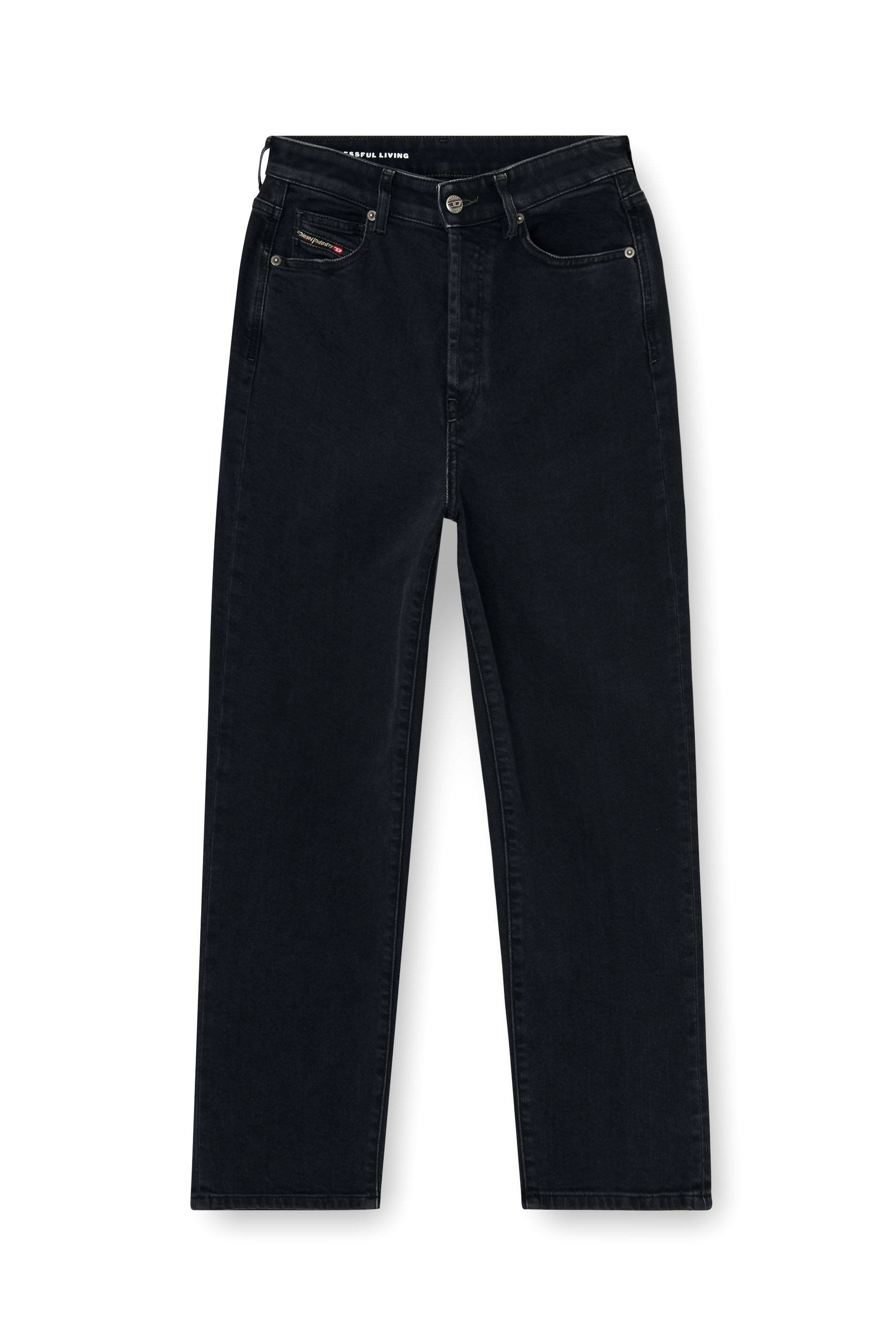 Diesel - Woman's Regular Jeans 1981 D-Went 09N89, Black/Dark grey - 3