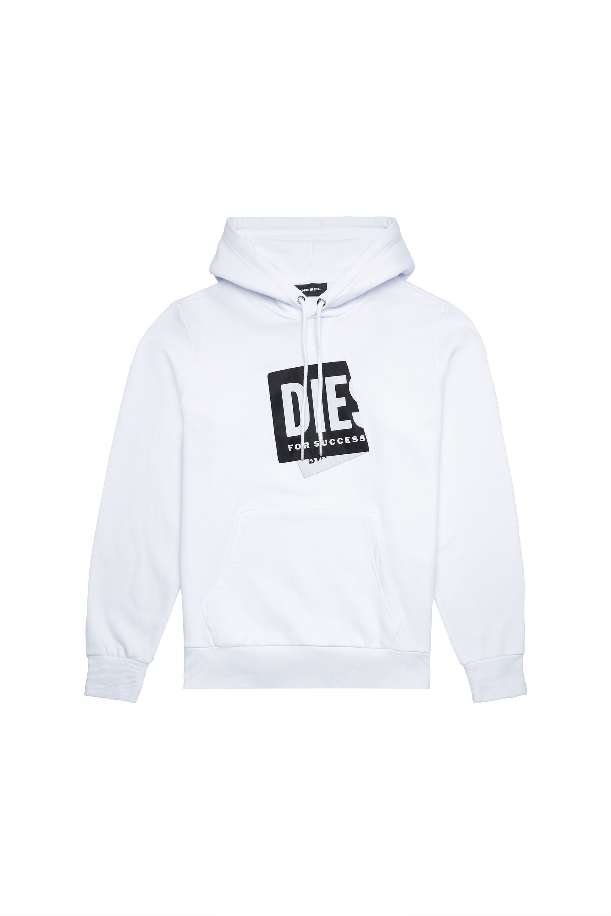 S-GIRK-HOOD-LAB, White - Sweaters