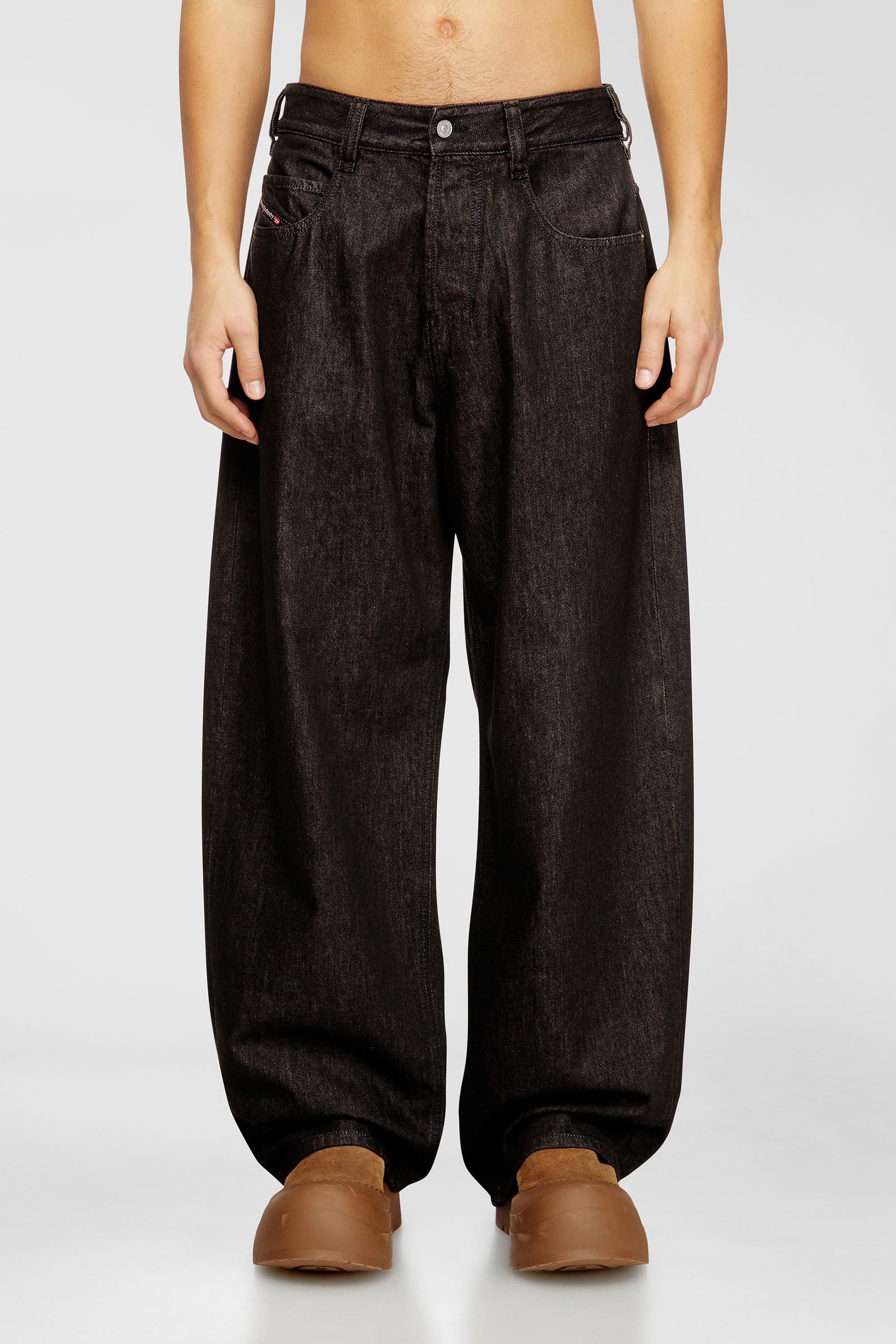 Diesel - Unisex's Relaxed Jeans 1997 D-Enim-M 09N25, Black/Dark grey - 1