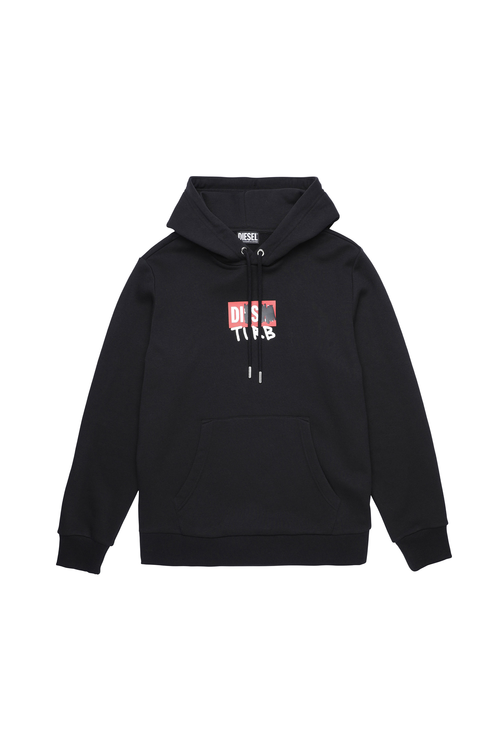 S-GIRK-HOOD-B8, Black - Sweaters