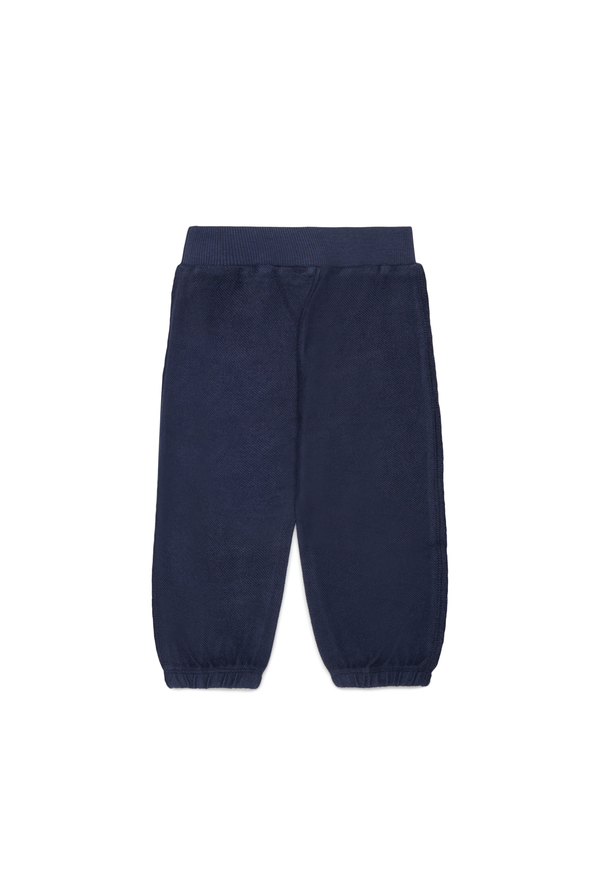 Diesel - PEANSB, Man's Sweatpants with frayed-effect logo in Dark Blue - 2