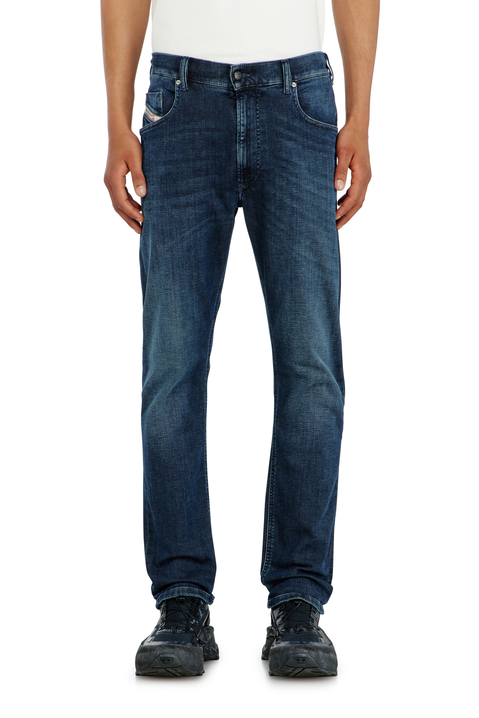 Diesel - Man's Regular 2032 D-Krooley-BW Joggjeans&reg; 09P94, Dark Blue - 3