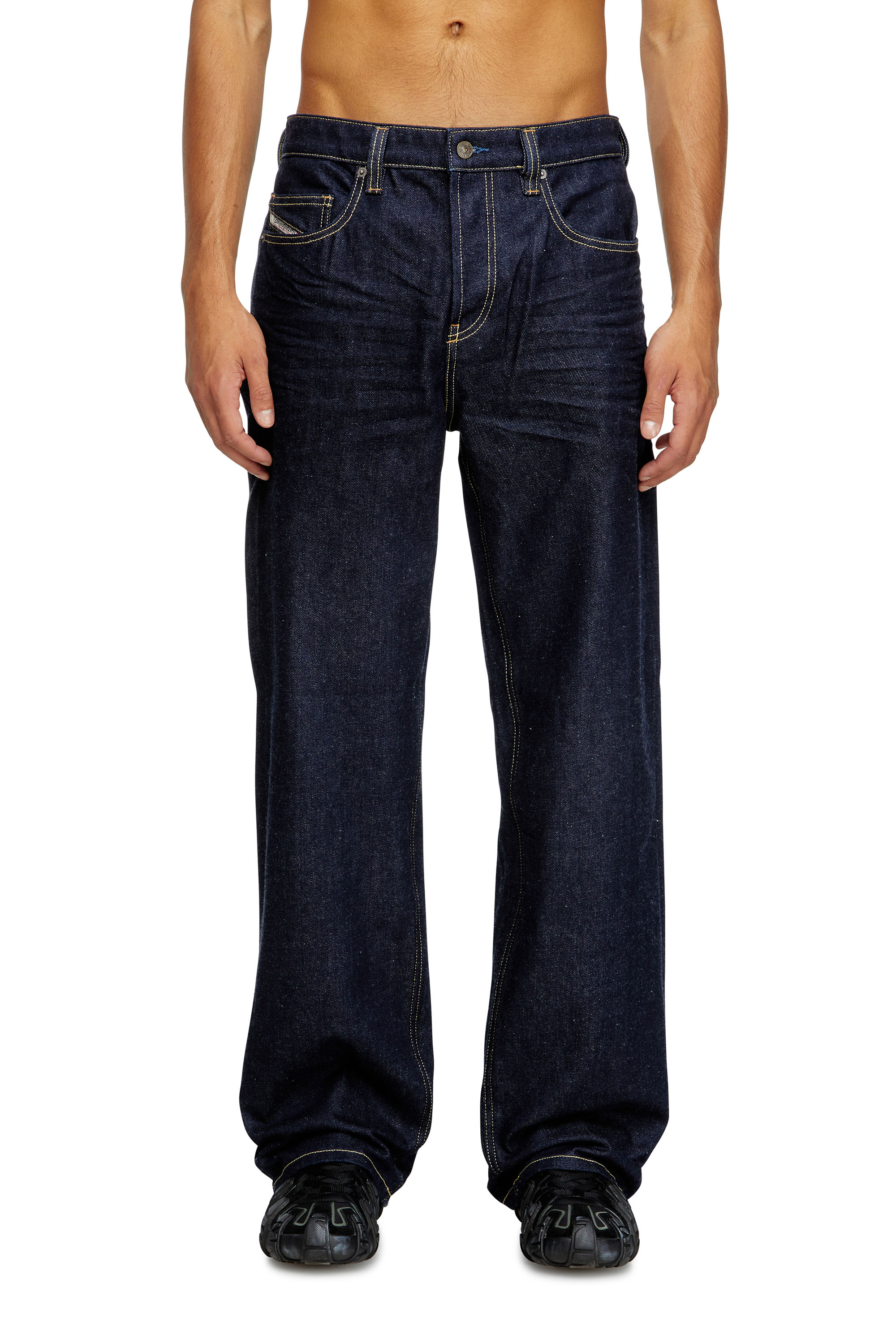 Diesel - Man's Relaxed Jeans 2001 D-Macro 0GRDV, Dark Blue - 1