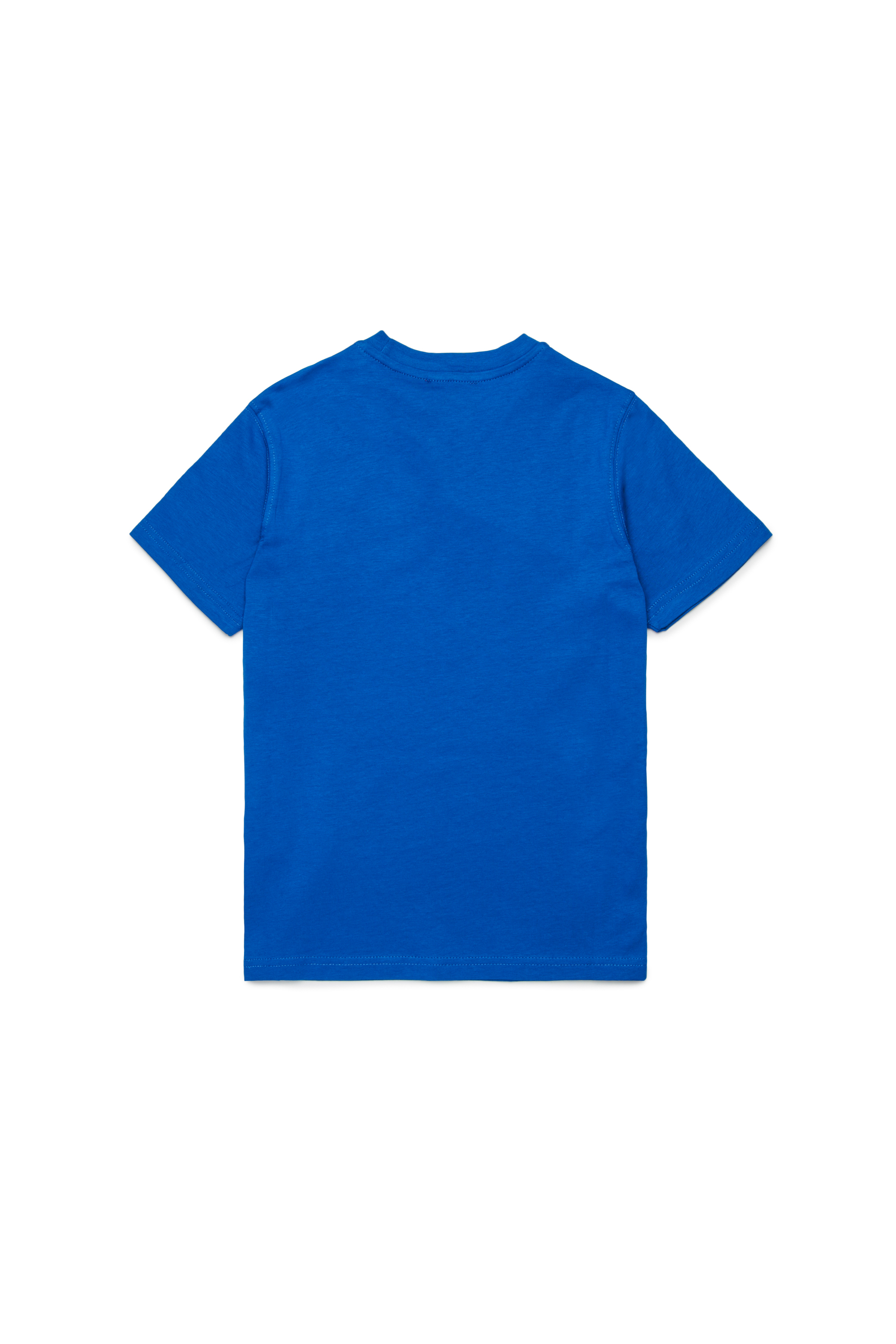 Diesel - TDIEGORD, Unisex's T-shirt with D logo in Blue - 2