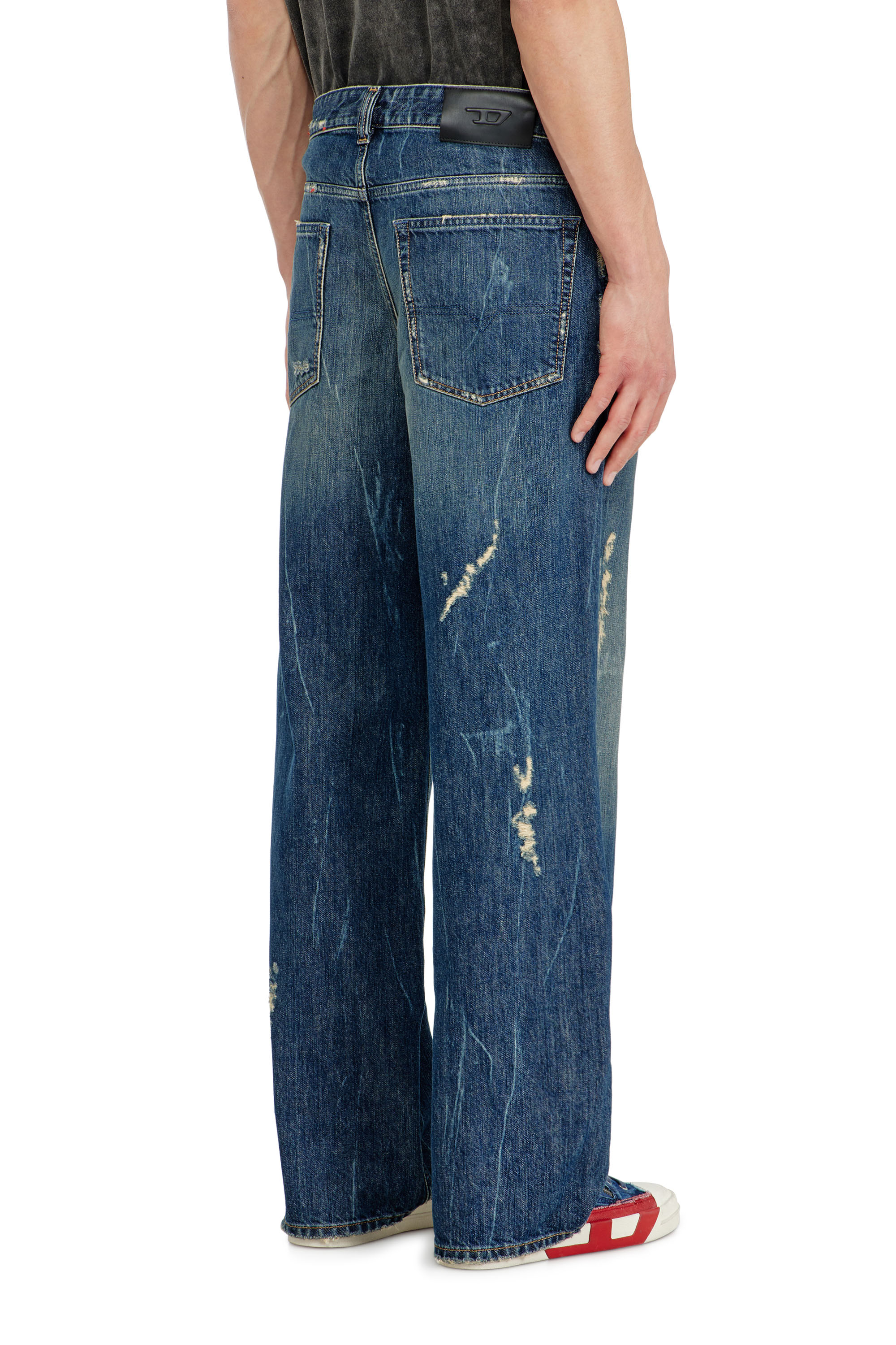 Diesel - Man's Relaxed Jeans 2001 D-Macro 09Q28, Medium blue - 5