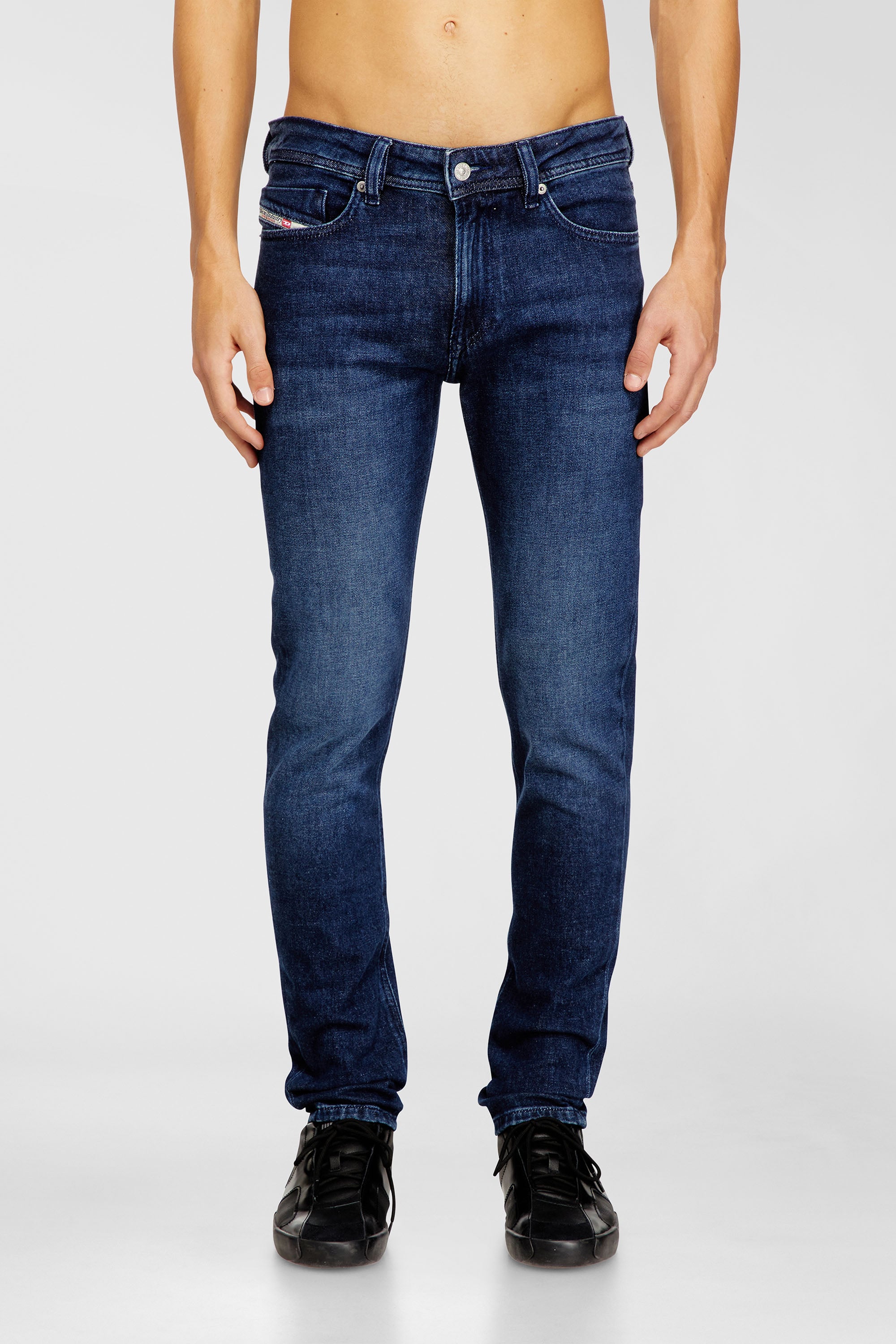 Diesel - Man's Skinny Jeans 1979 Sleenker 0ADBF, Dark Blue - 1