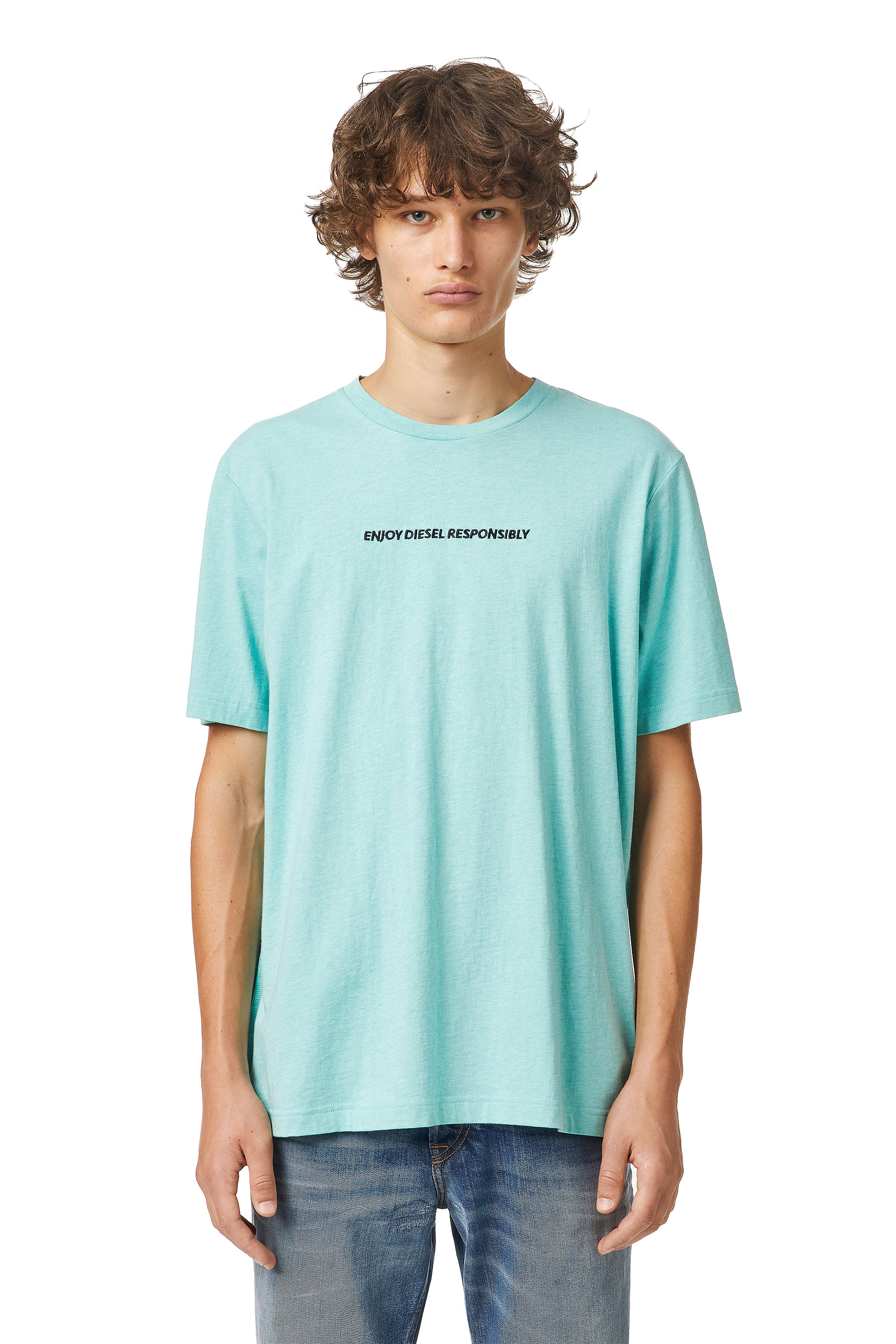 T-JUST-B68, Light Blue - T-Shirts