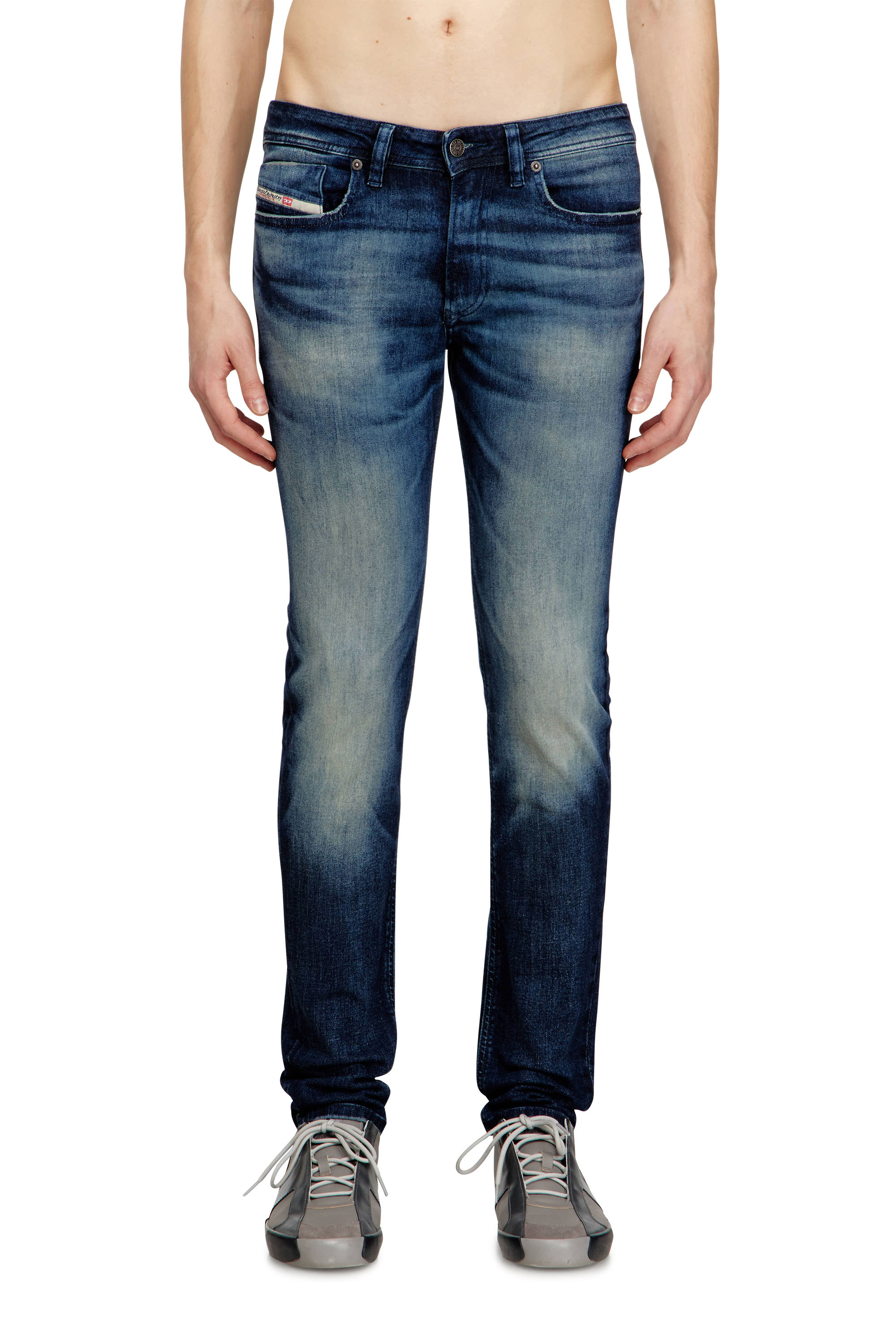 Diesel - Man's Skinny Jeans 1979 Sleenker 0ADBM, Dark Blue - 3