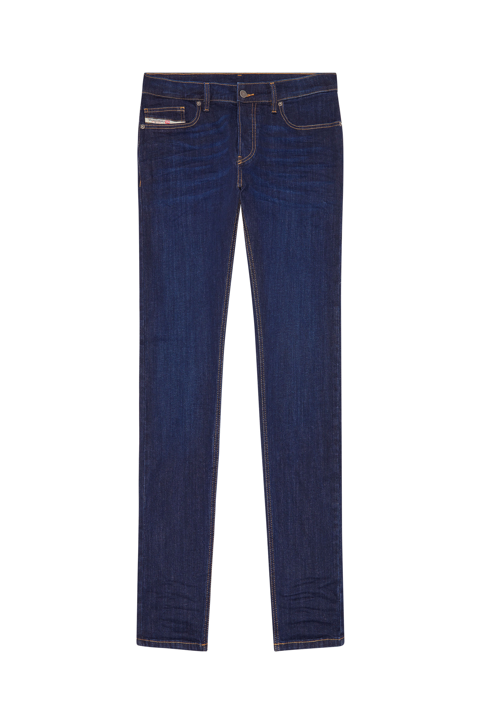 Diesel - D-Luster 0IHAQ Slim Jeans, Dark Blue - Image 6