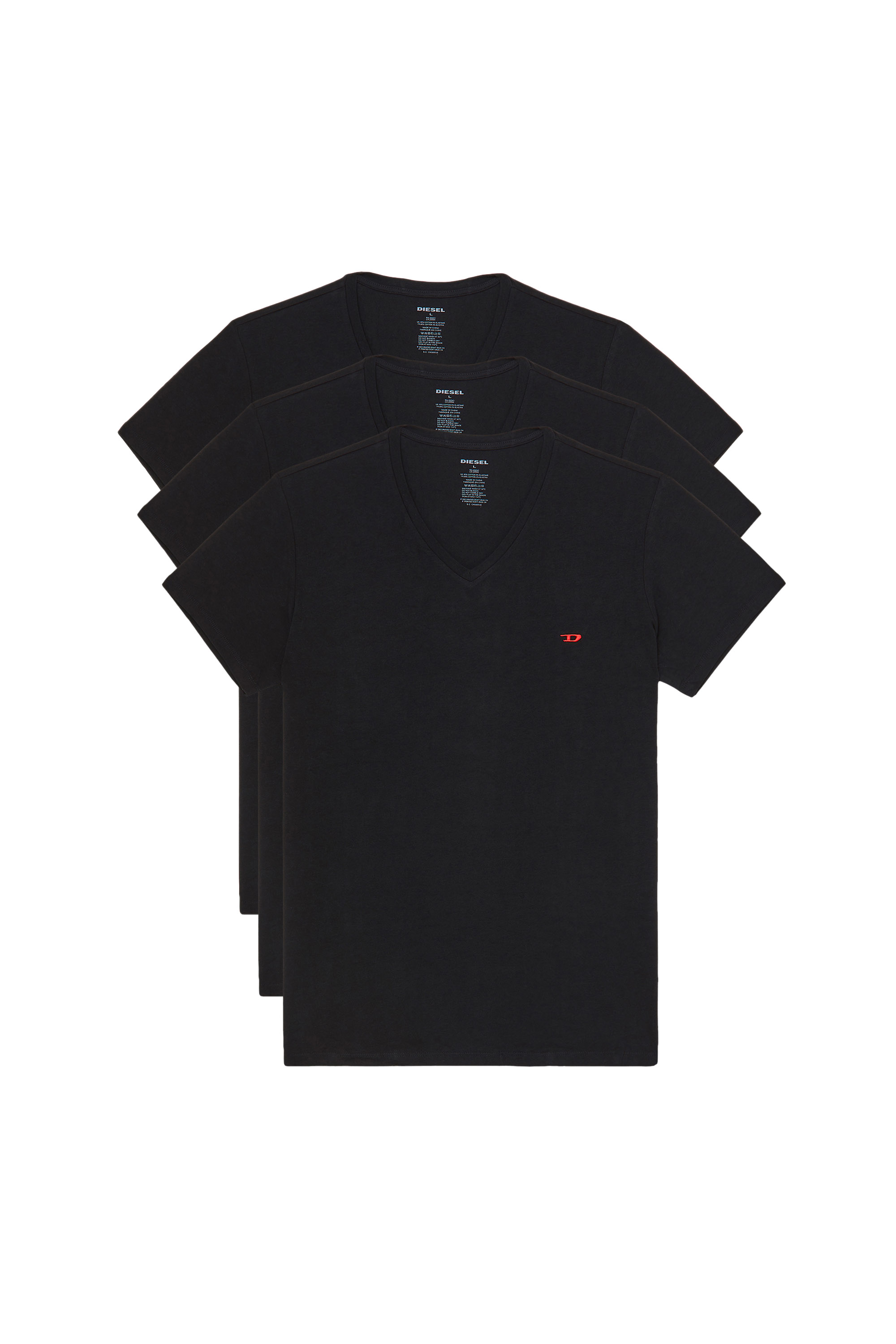UMTEE-MICHAEL3PACK, Black - Tops