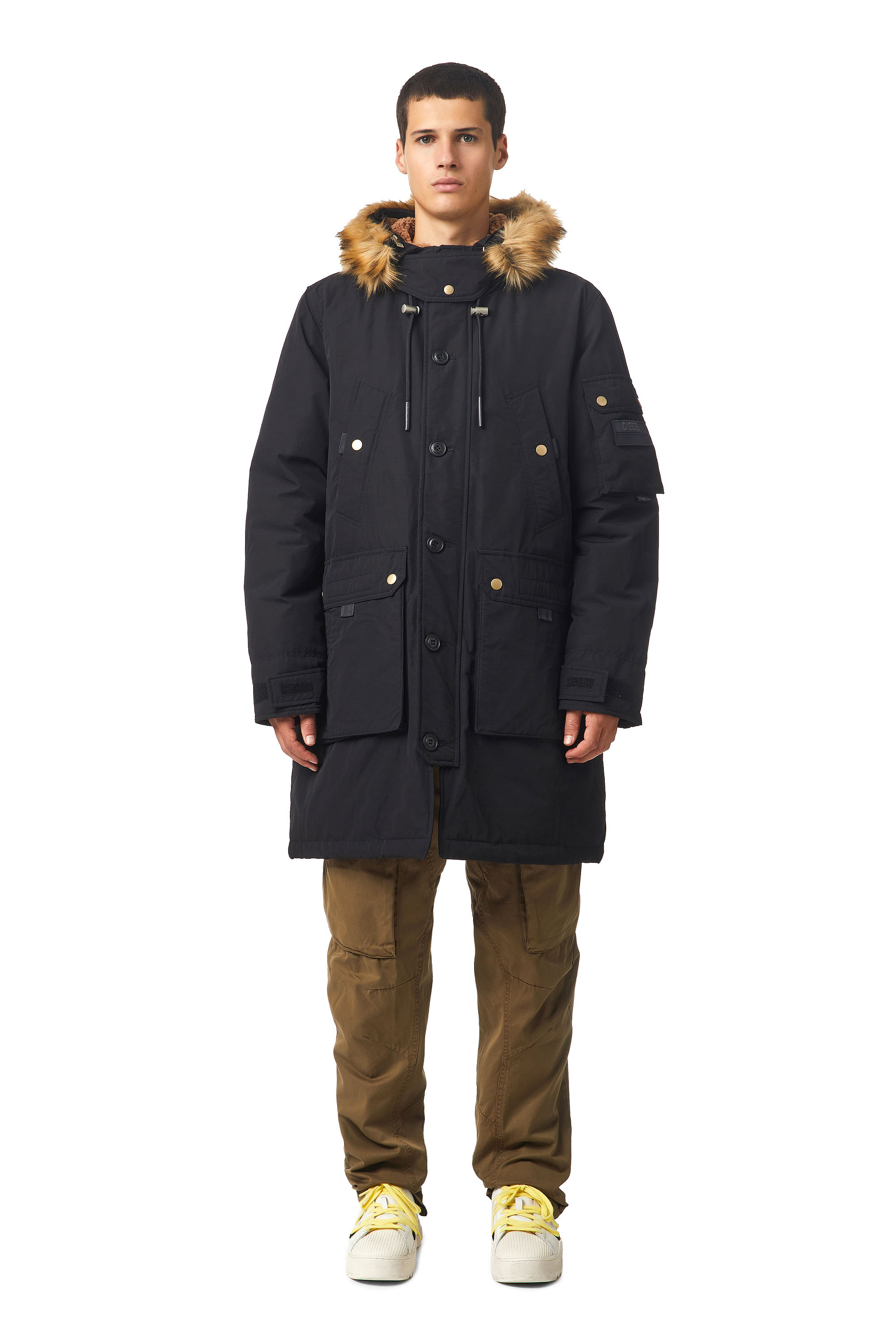 W-COLBY-21, Black - Winter Jackets