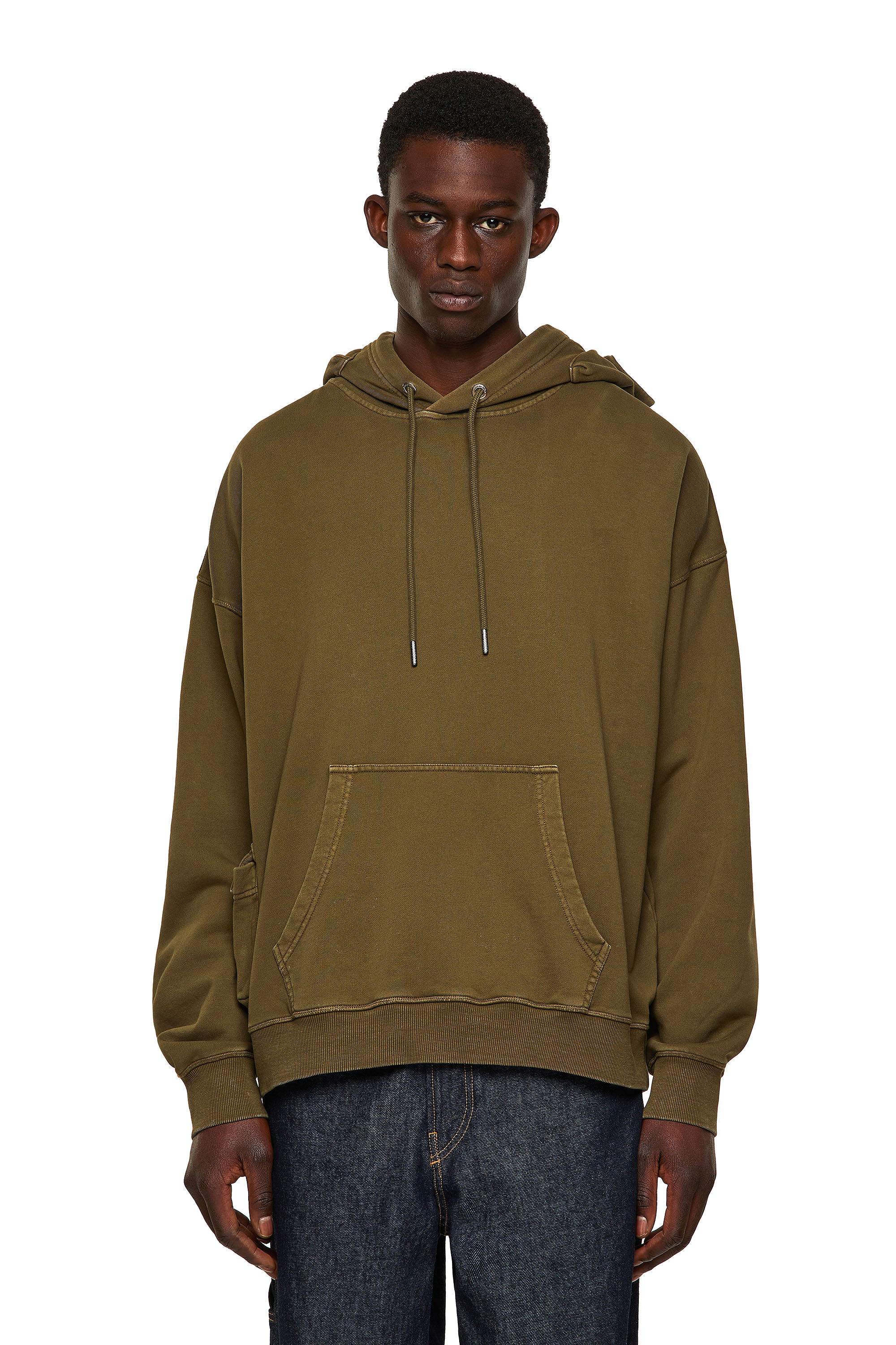 S-ERPOCKOO-B1, Olive Green - Sweaters