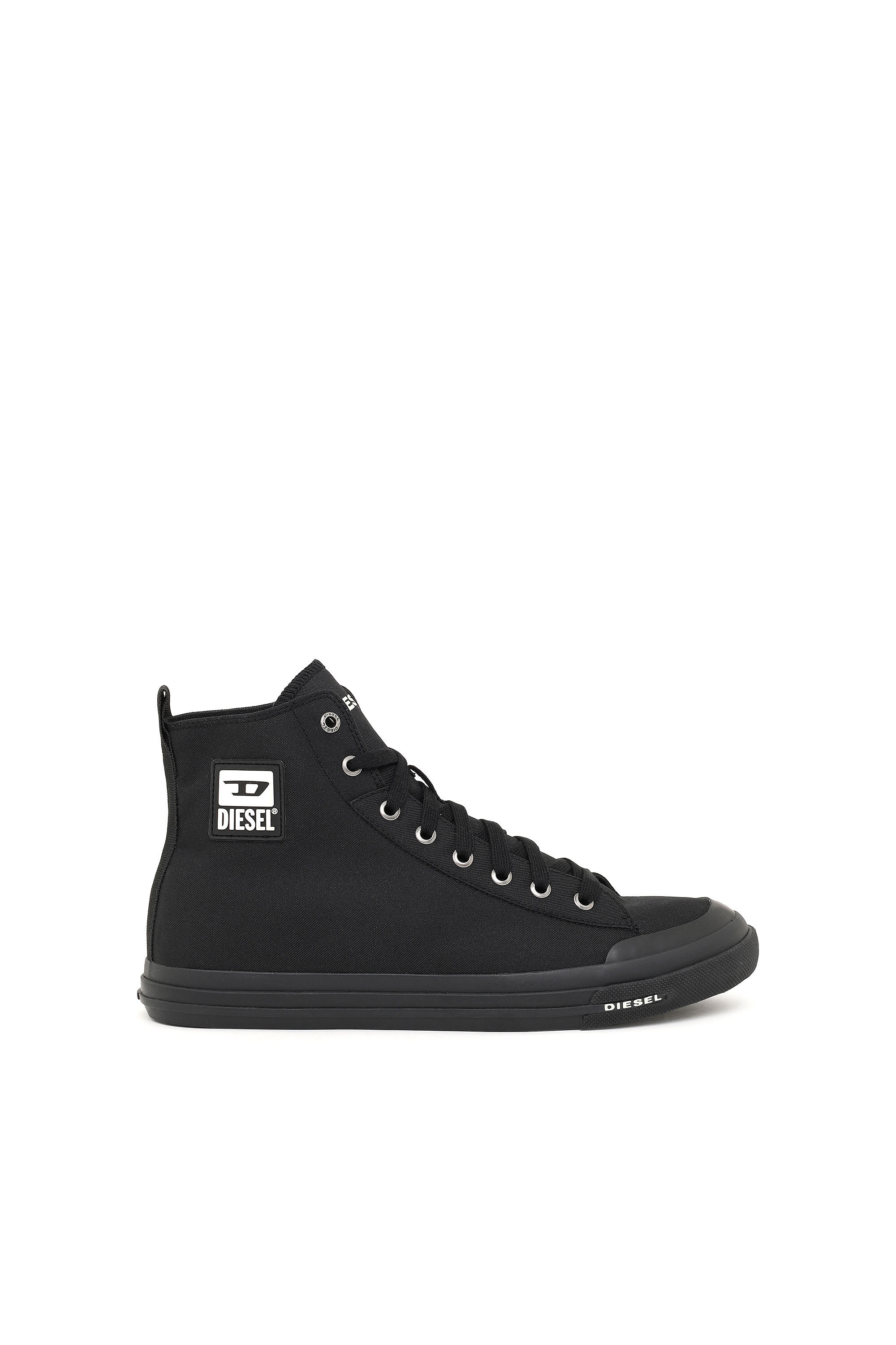S-ASTICO MID CUT, Bright Black - Sneakers