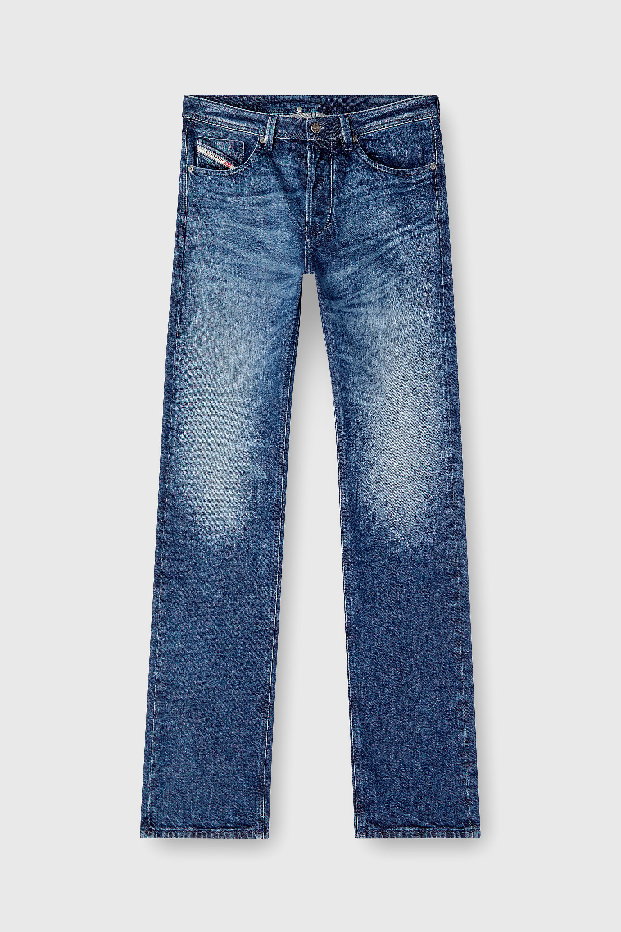 Diesel - Man's Regular Jeans 1985 Larkee 09L51, Dark Blue - 2