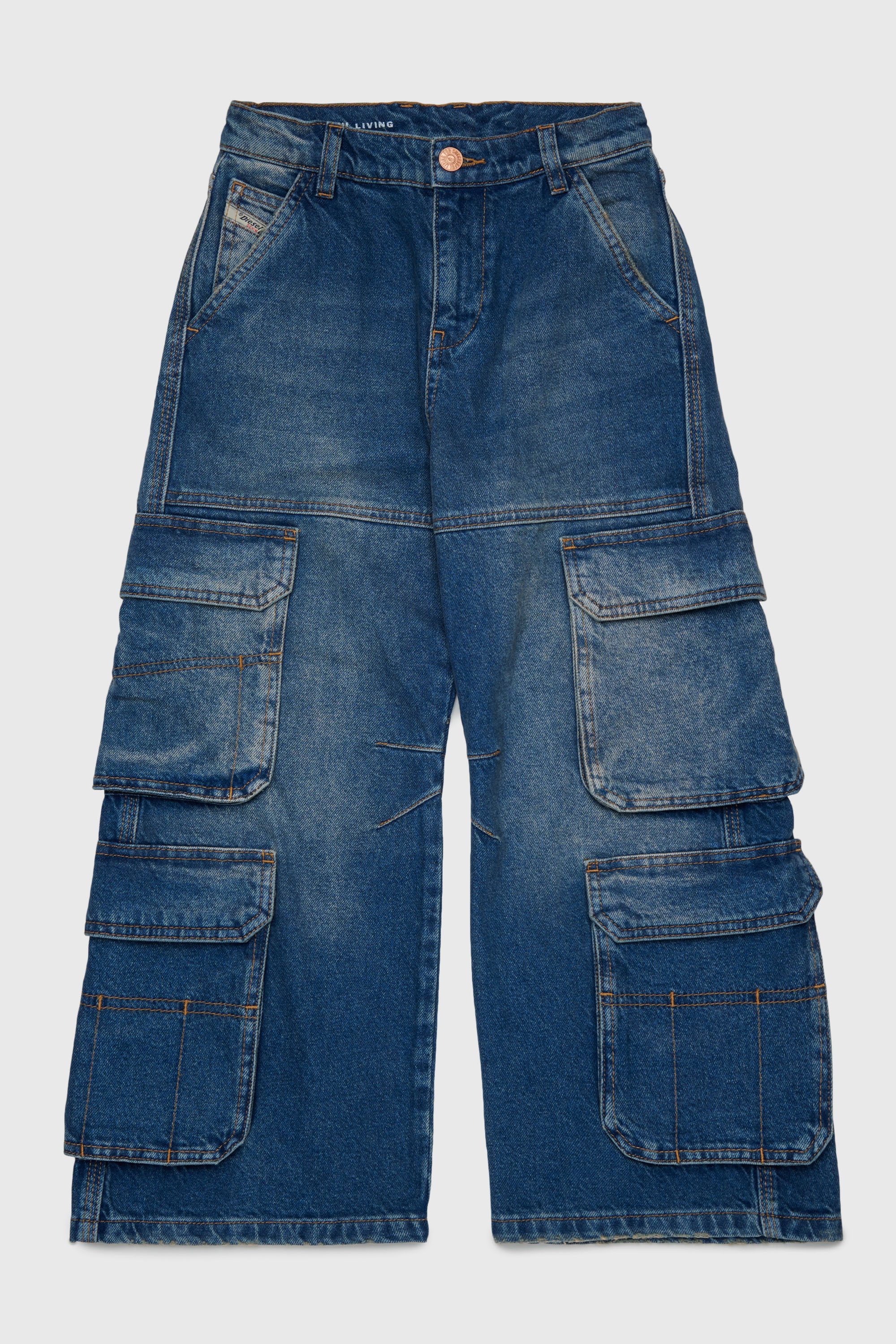 Diesel - Woman's D-ARGJX-CARGO-S-J, Medium blue - 1