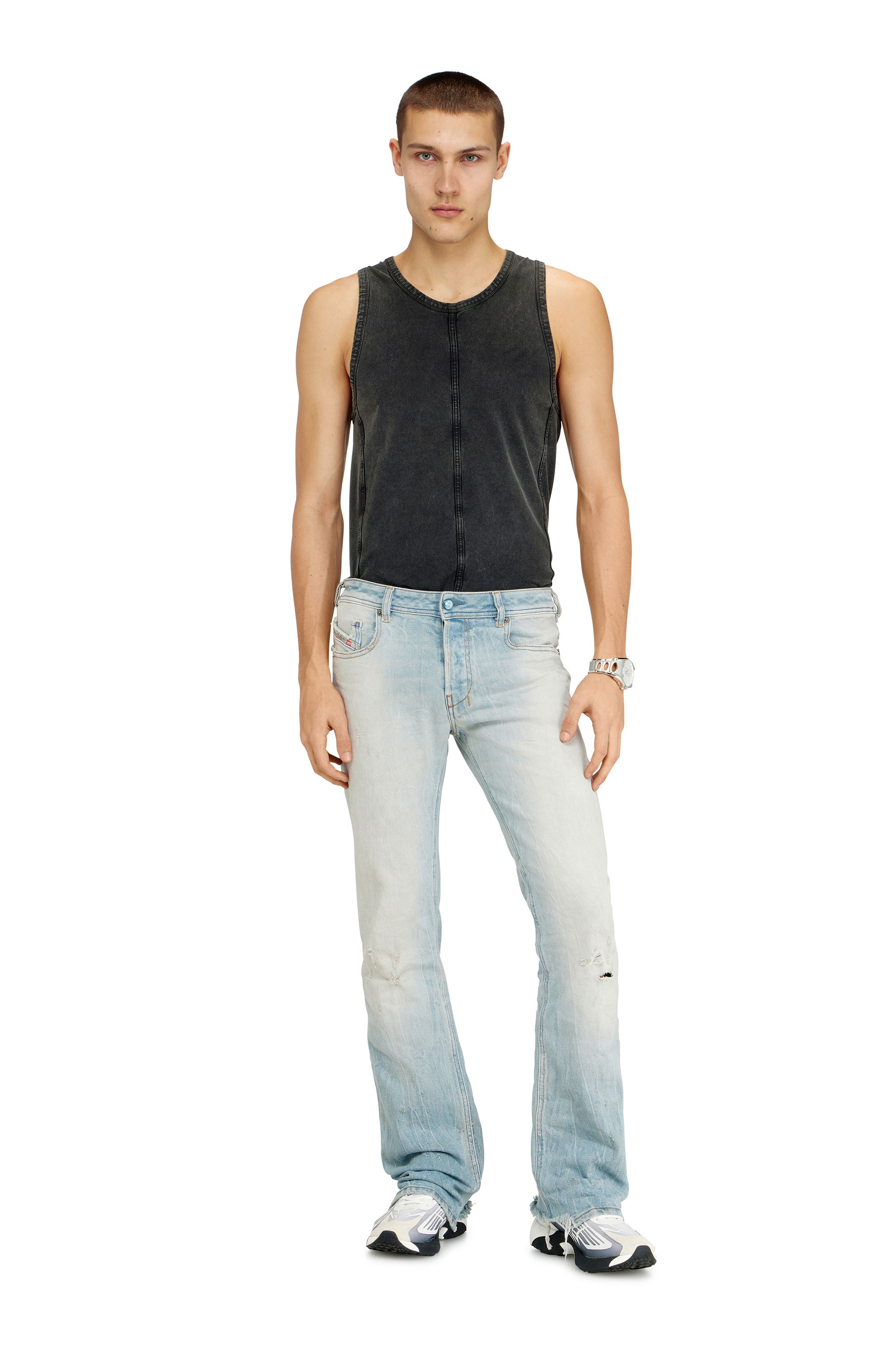 Diesel - Man's Bootcut Jeans 2007 Zatiny 09N47, Light Blue - 2