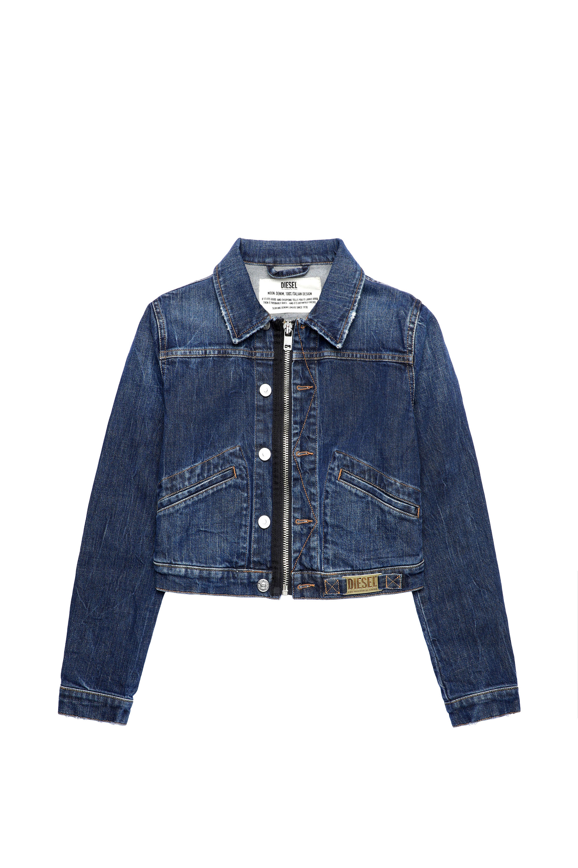 DE-BLONDY, Dark Blue - Denim Jackets