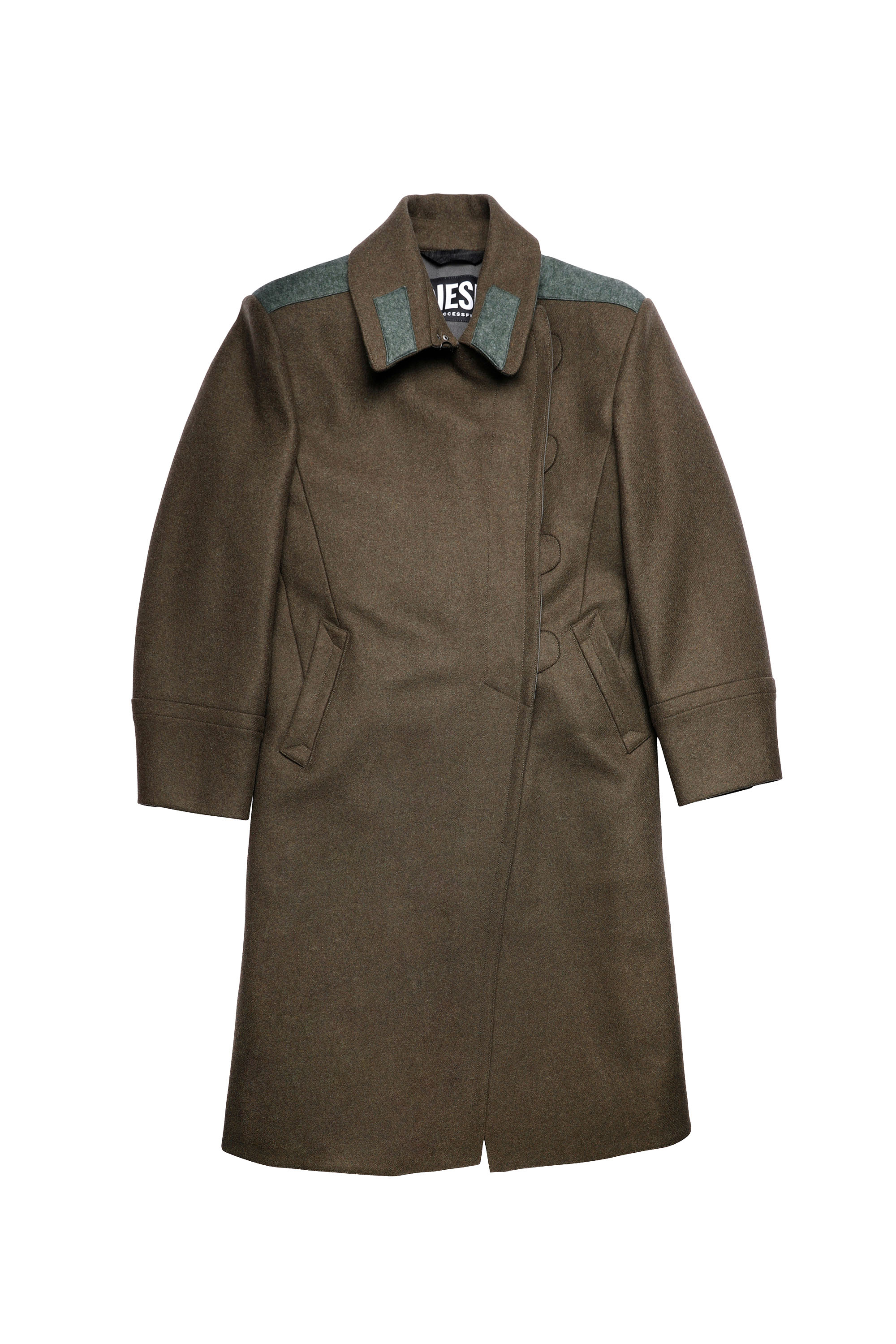 W-AGATHE, Olive Green - Winter Jackets