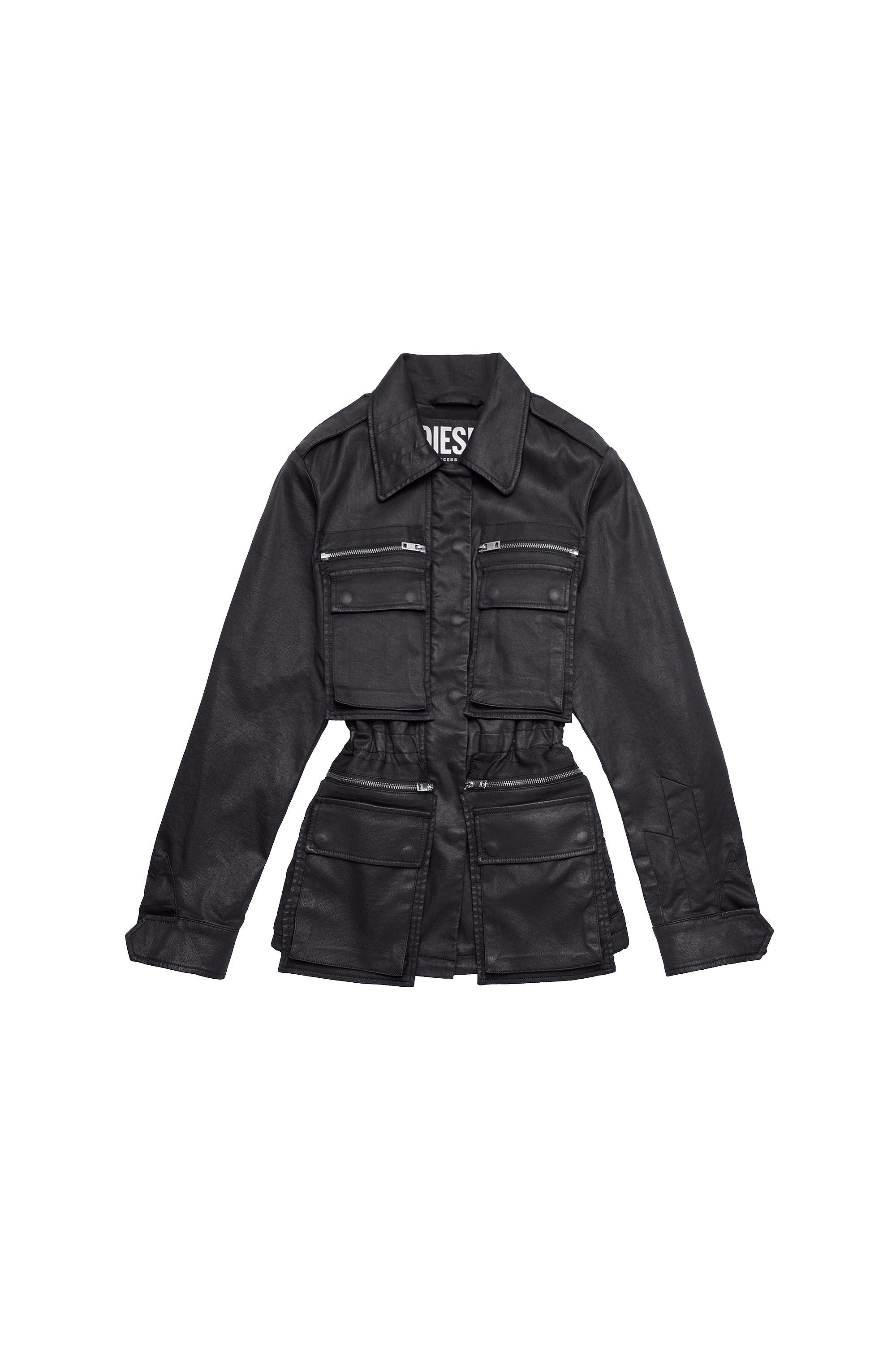 D-CLAUDIA-SP JOGGJEANS, Black - Denim Jackets