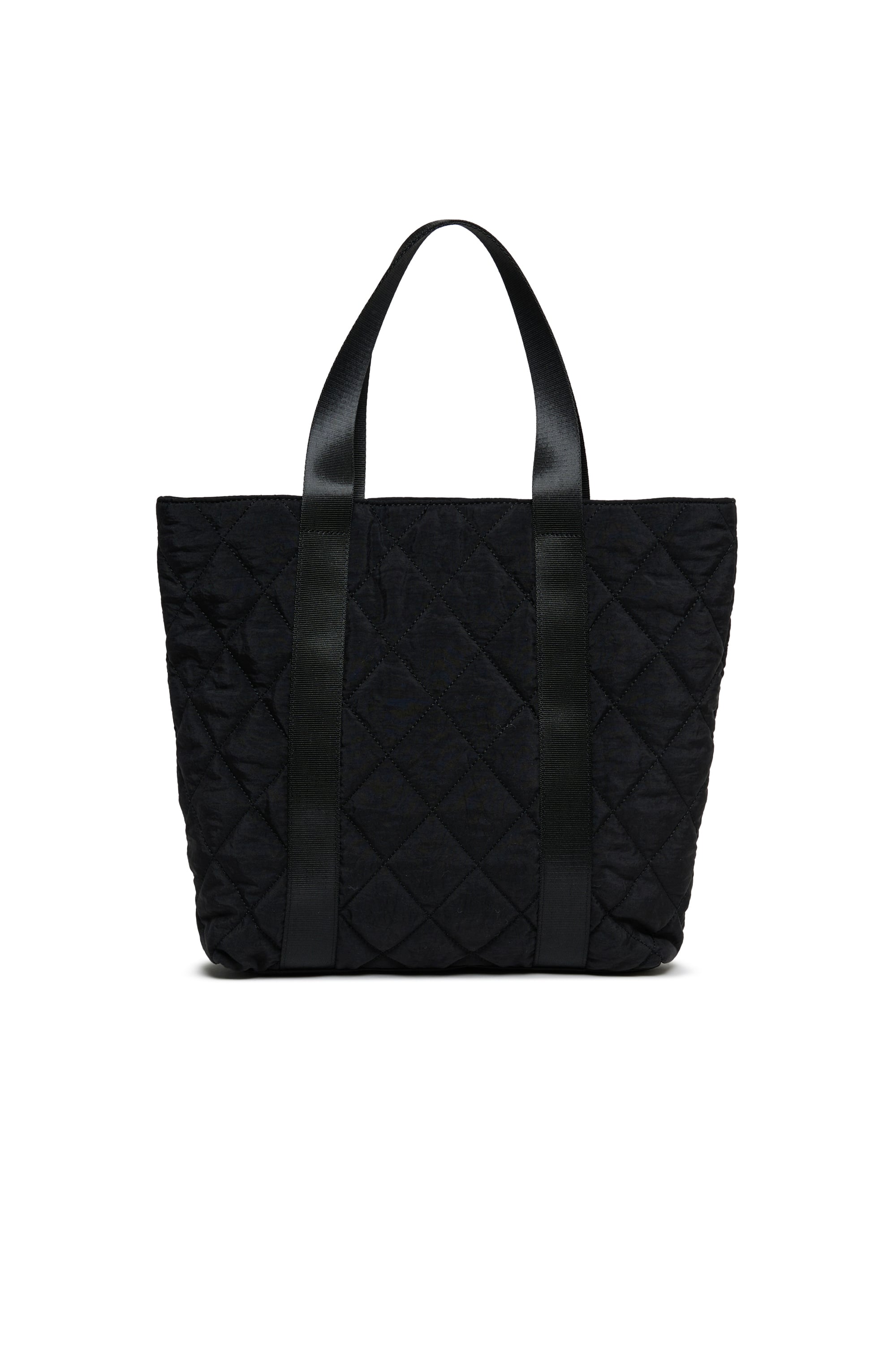 Diesel - WMONTY, Woman's WMONTY - Tote bag in quilted nylon in Black - 2