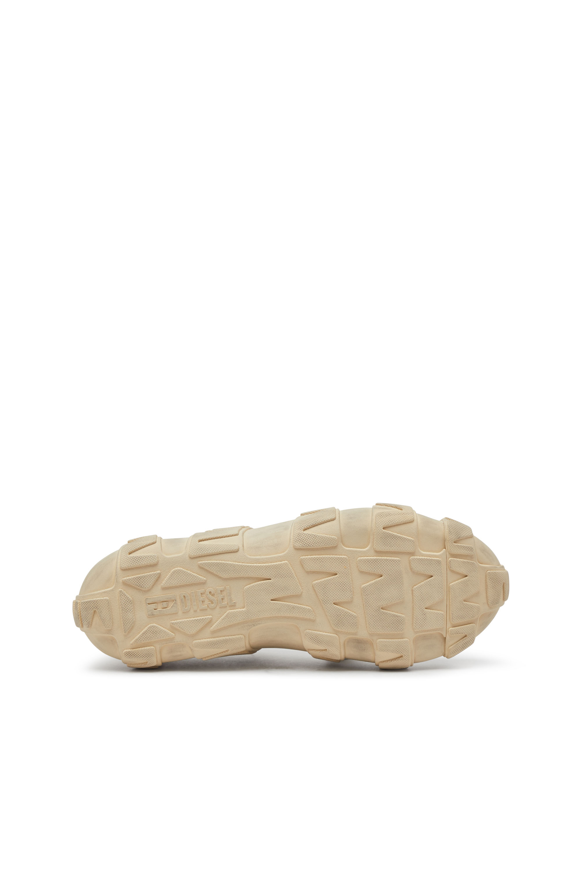 Diesel - S-D-GRIFFE LOW, Man's S-D-Griffe - Nylon sneakers in White/Beige - 5