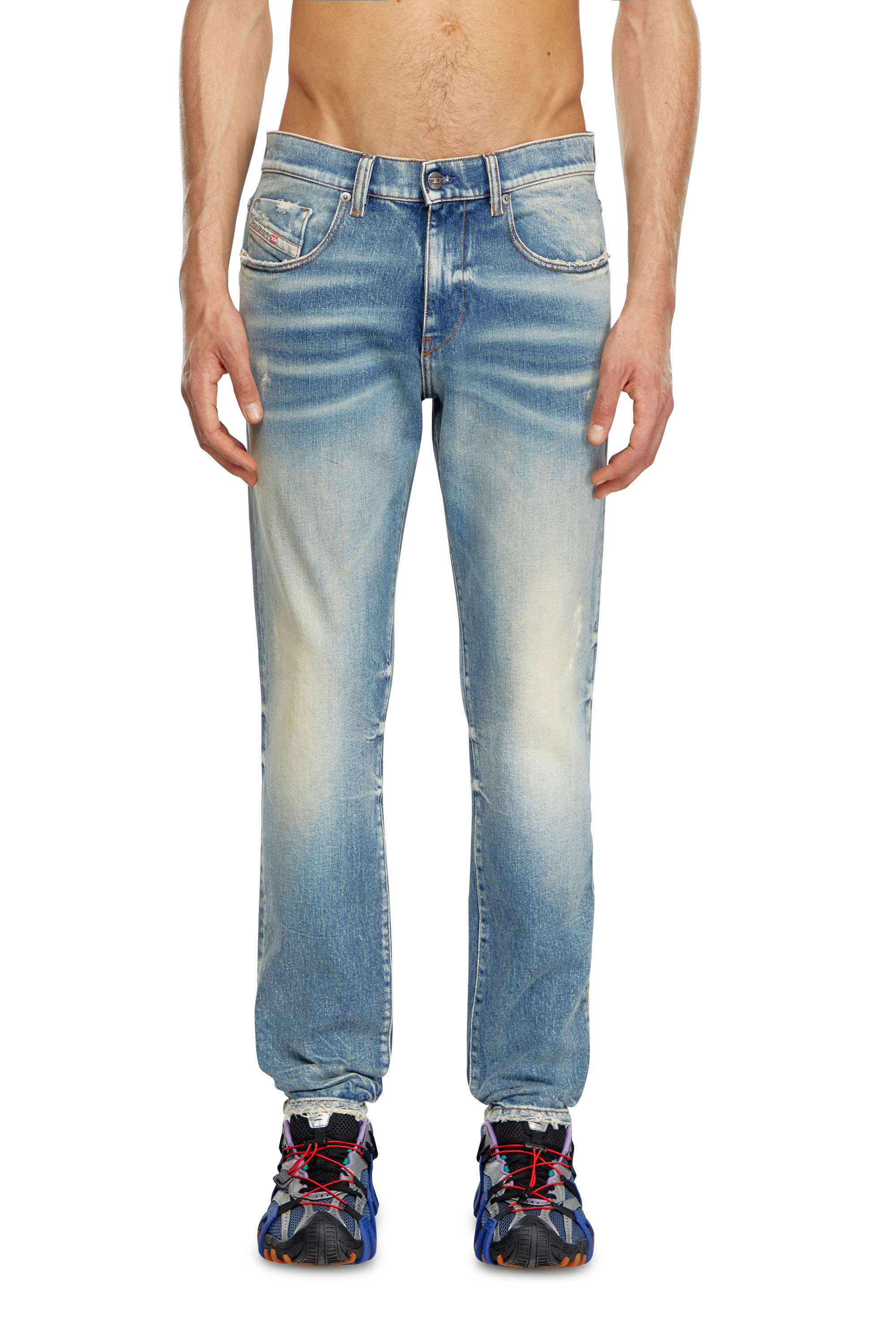 Diesel - Slim Jeans 2019 D-Strukt 007V8, Medium blue - Image 2