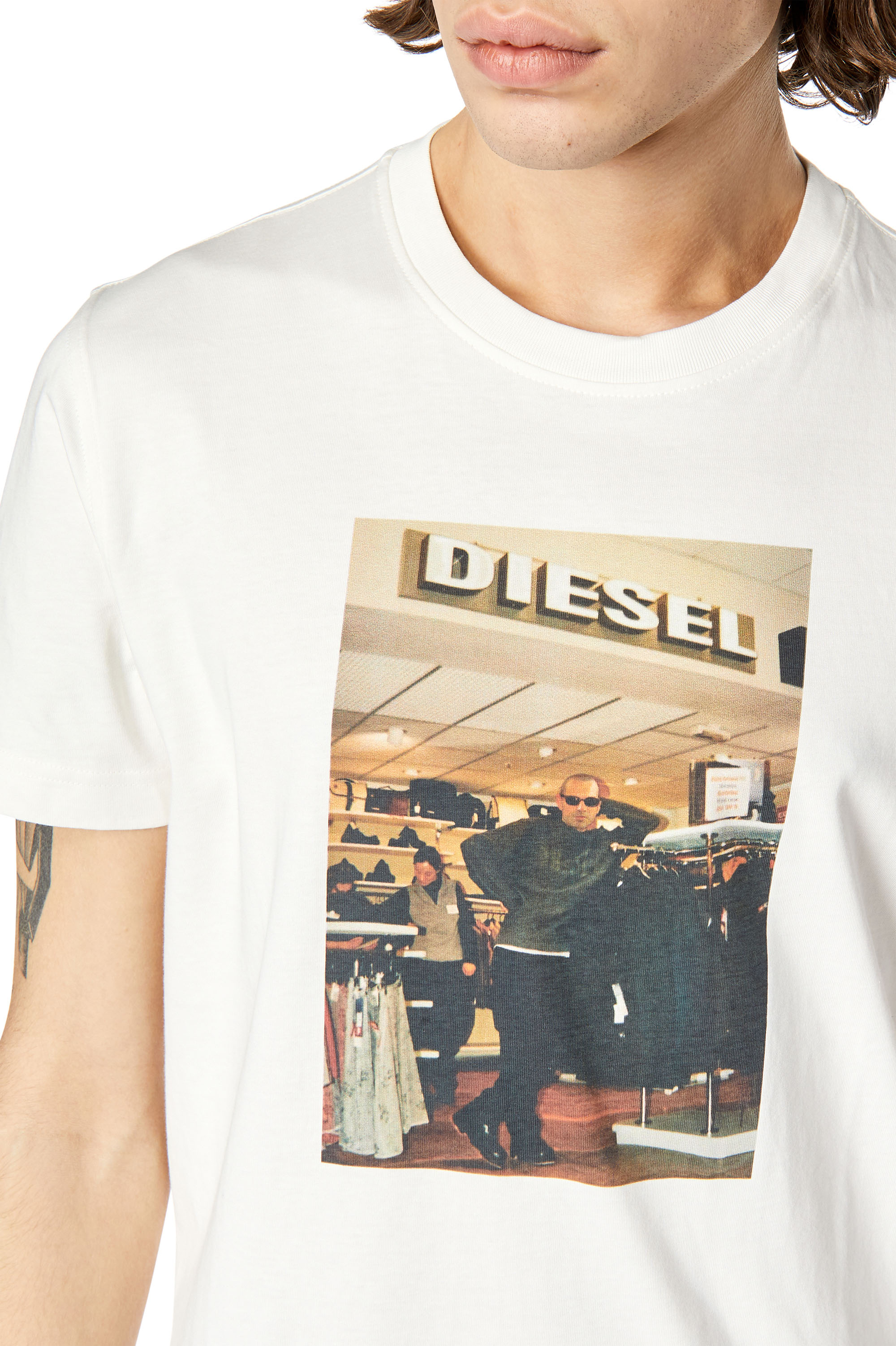 Diesel - T-DIEGOR-G8, White - Image 3