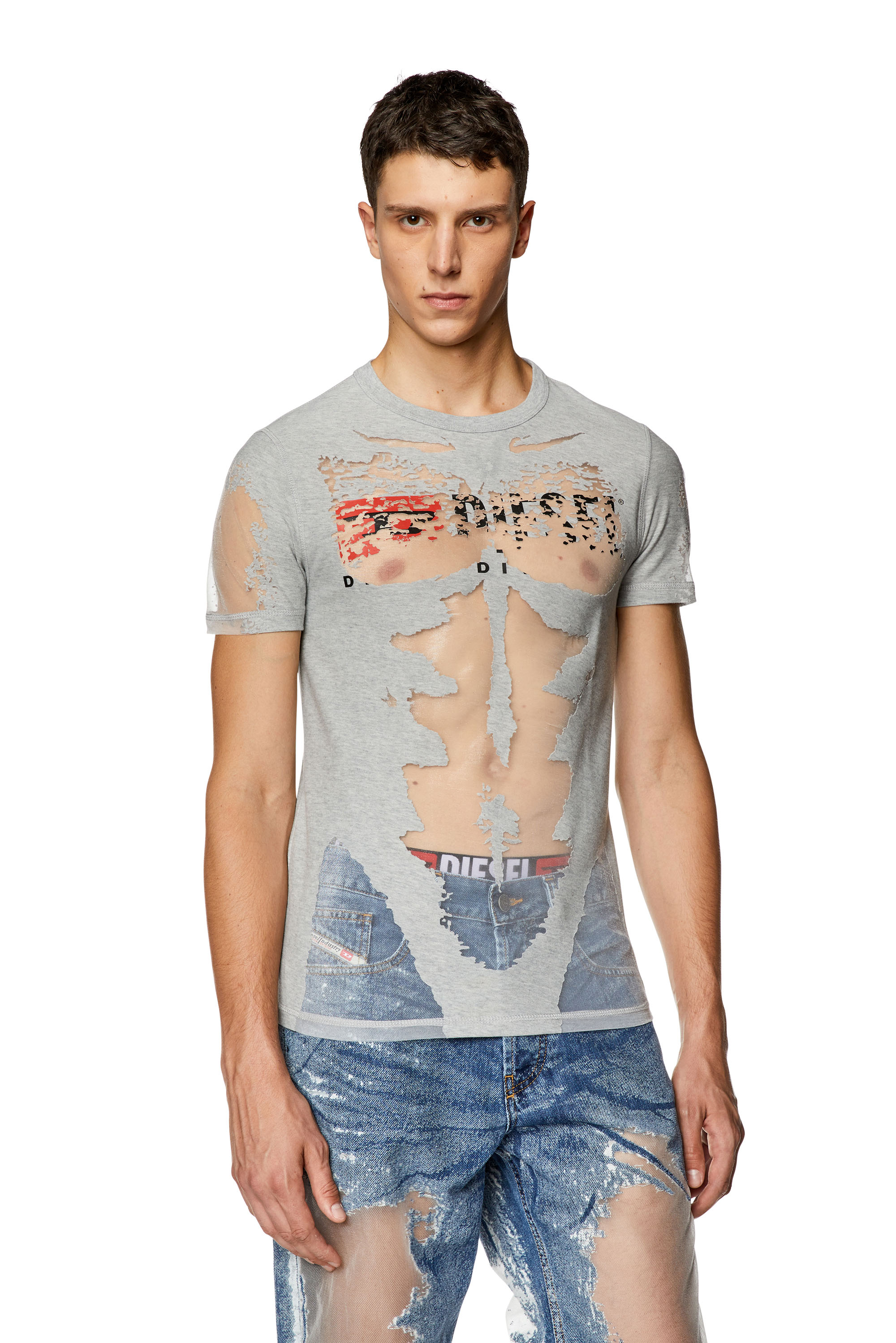 T-ERME, Grey - T-Shirts