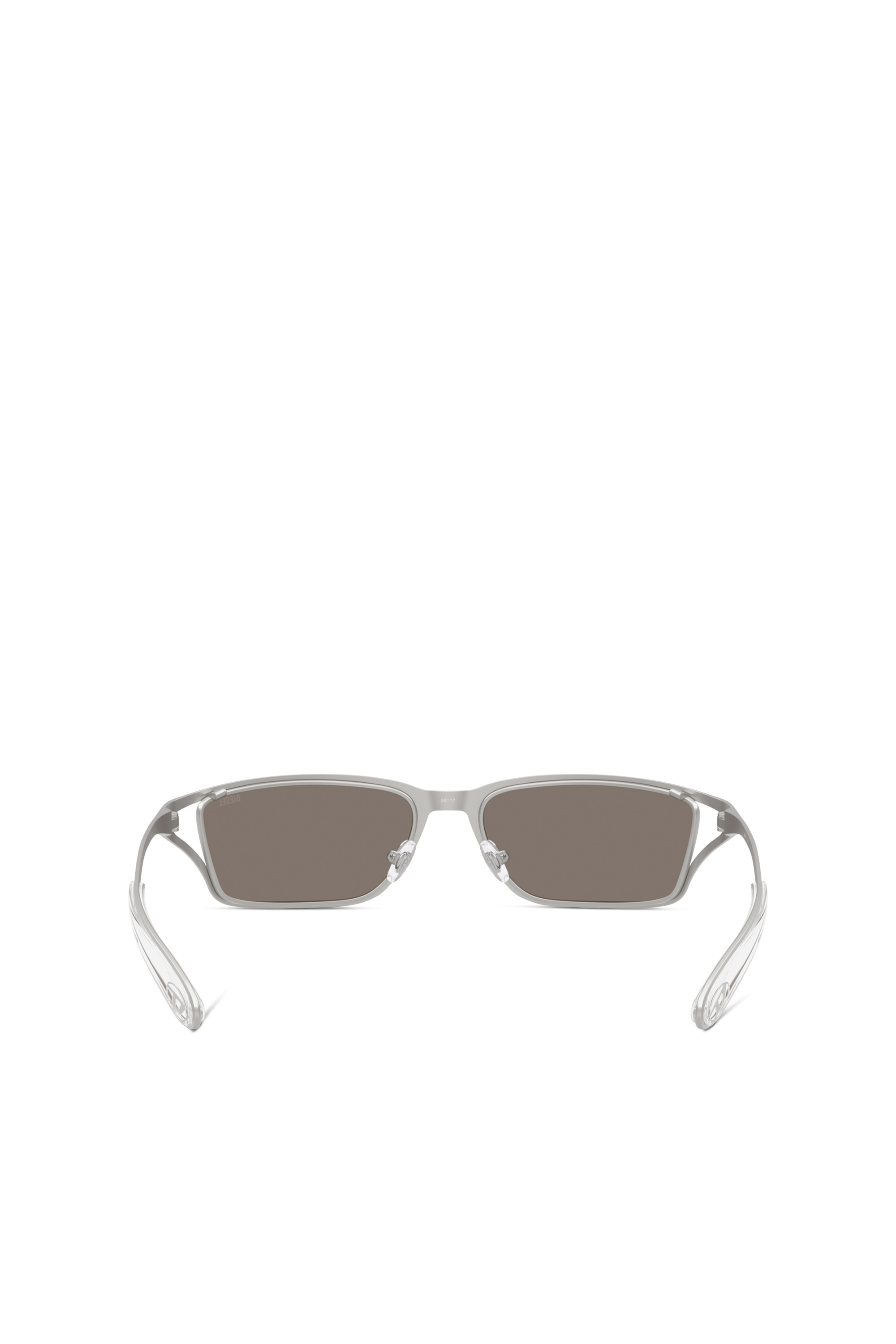 Diesel - 0DL1015, Unisex's Rectangle sunglasses in Grey - 3
