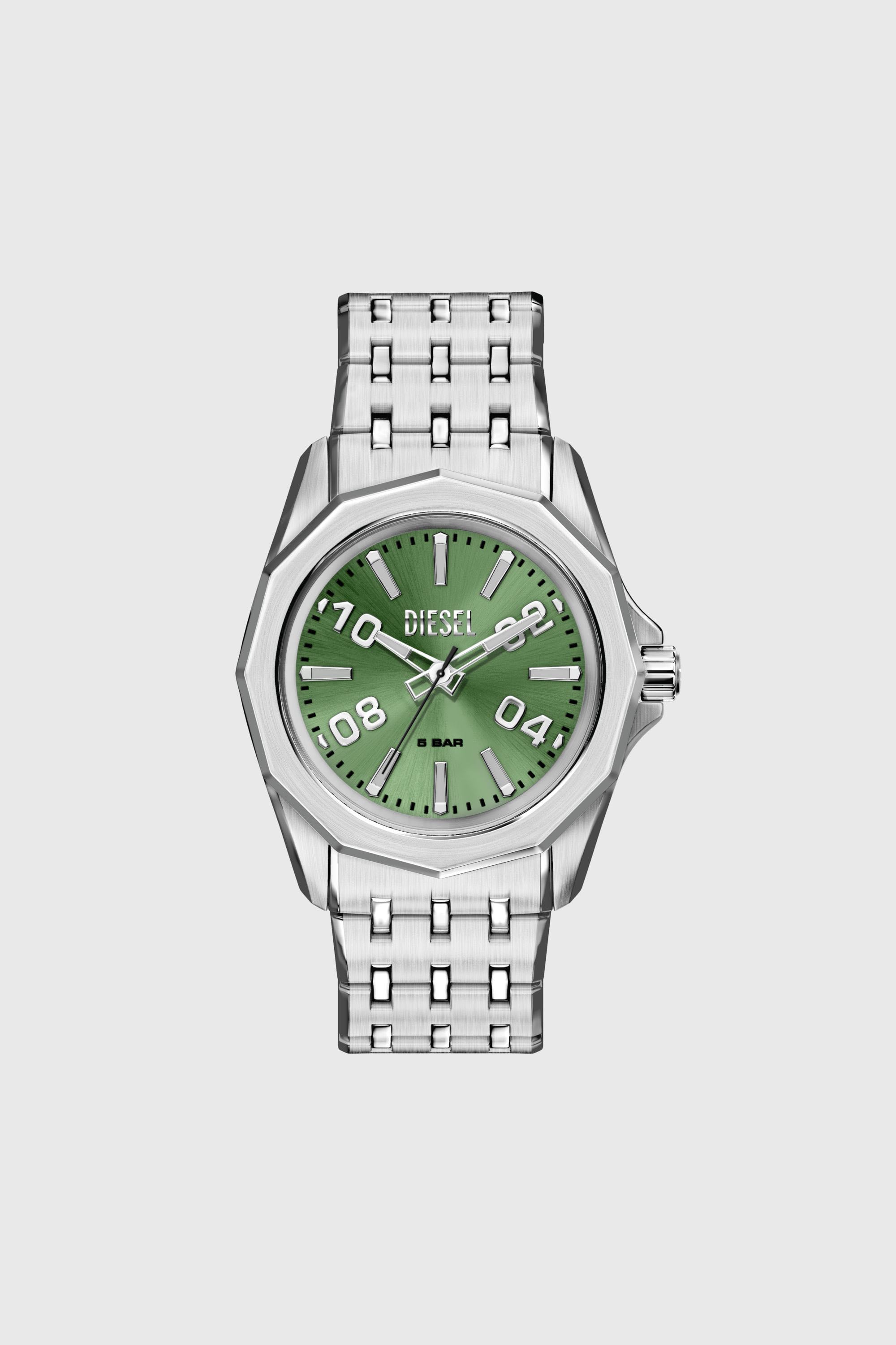 Diesel - DZ2237 WATCH, Man's Stinger stainless steel watch in Silver - 1