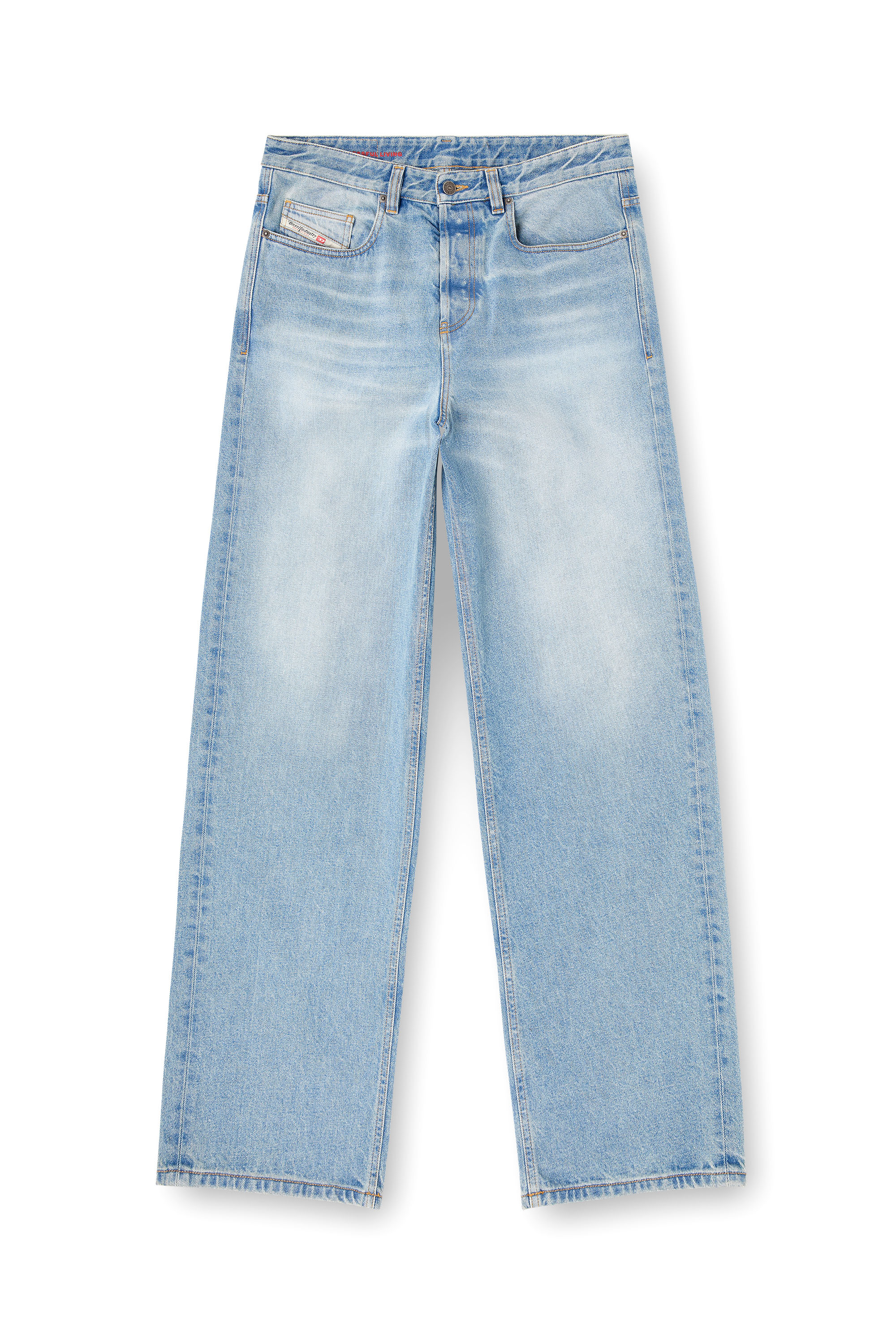 Diesel - Man's Relaxed Jeans 2001 D-Macro 007FA, Light Blue - 3