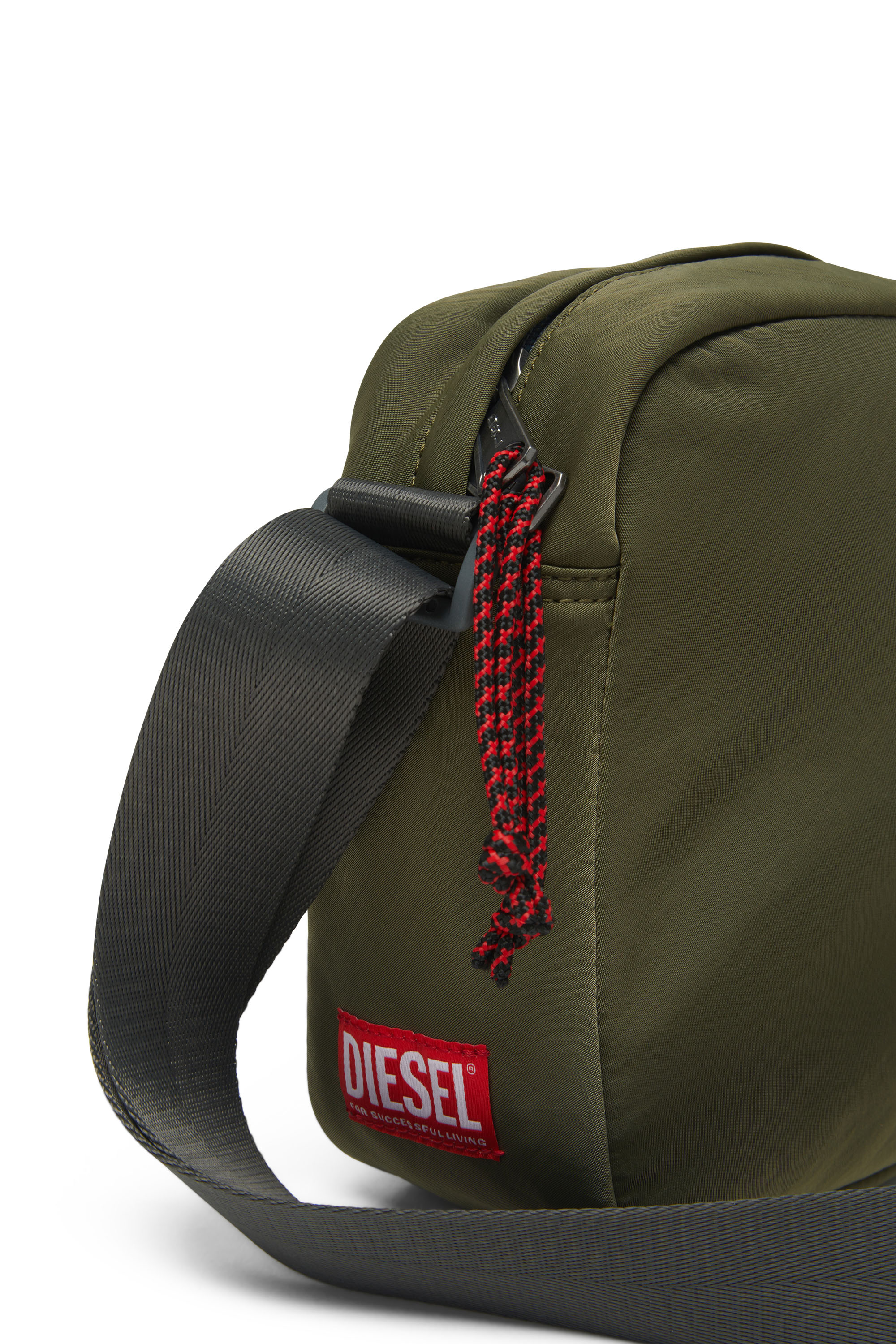 Diesel - RAVE CROSSBODY X, Olive Green - Image 4